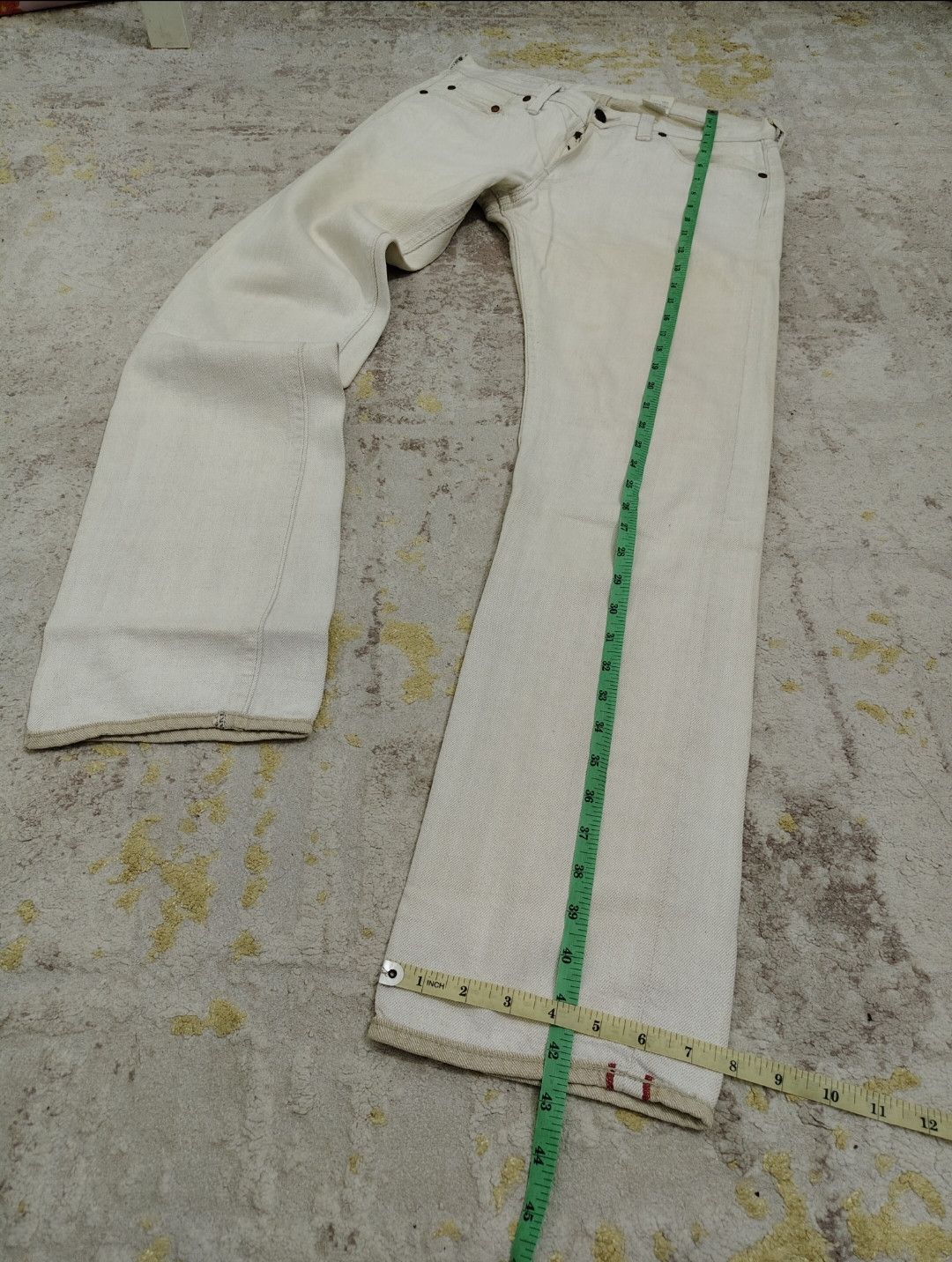 TUKI TUKI STYLE 0002 JAPANESE DENIM SELVEDGE Size US 33 - 5 Thumbnail