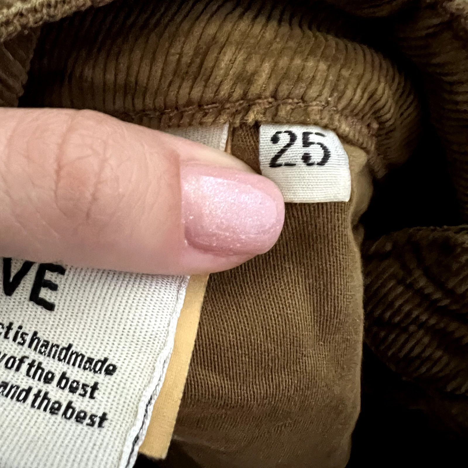 CLOSED Closed Kathy cord pants tobacco size 25 brown DR Size 25" / US 0 / IT 36 - 8 Thumbnail