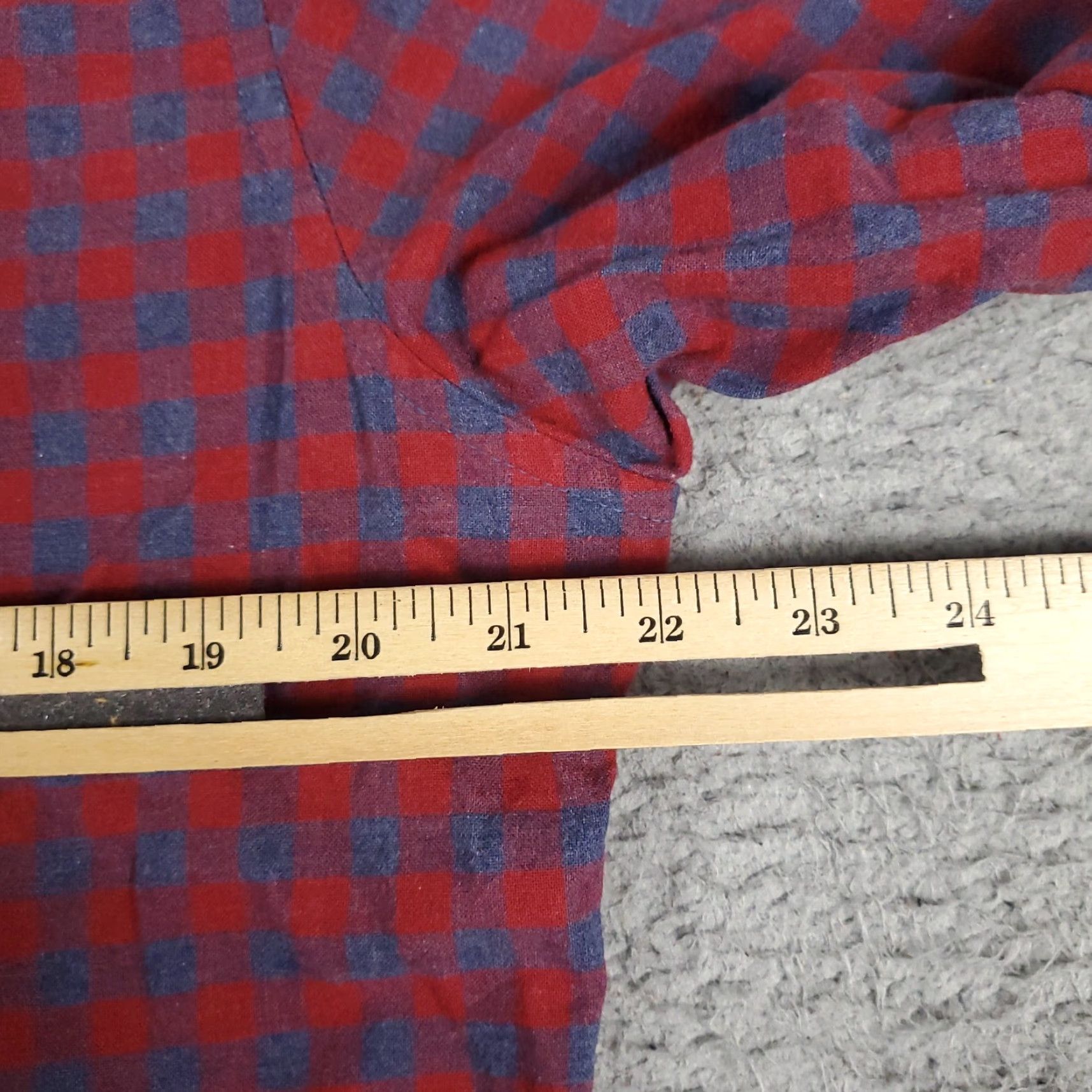 Tommy Hilfiger Tommy Hilfiger Check Shirt Mens Medium Red Casual Button-Up Long Sleeve Size US M / EU 48-50 / 2 - 6 Thumbnail