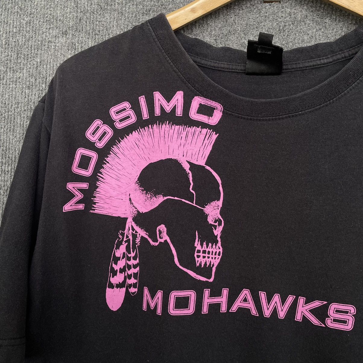 Mossimo Y2K Mossimo Mohawk Skulls Skateboard Skater Tee Size US L / EU 52-54 / 3 - 2 Thumbnail