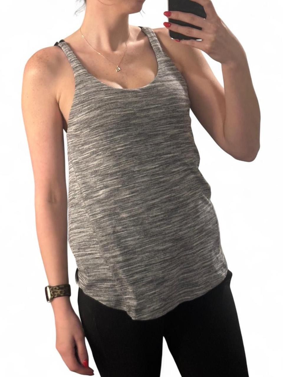 Lululemon Lululemon Wild Tank Heathered Grey - Strappy Back - Size 4 Size M / US 6-8 / IT 42-44 - 3 Thumbnail