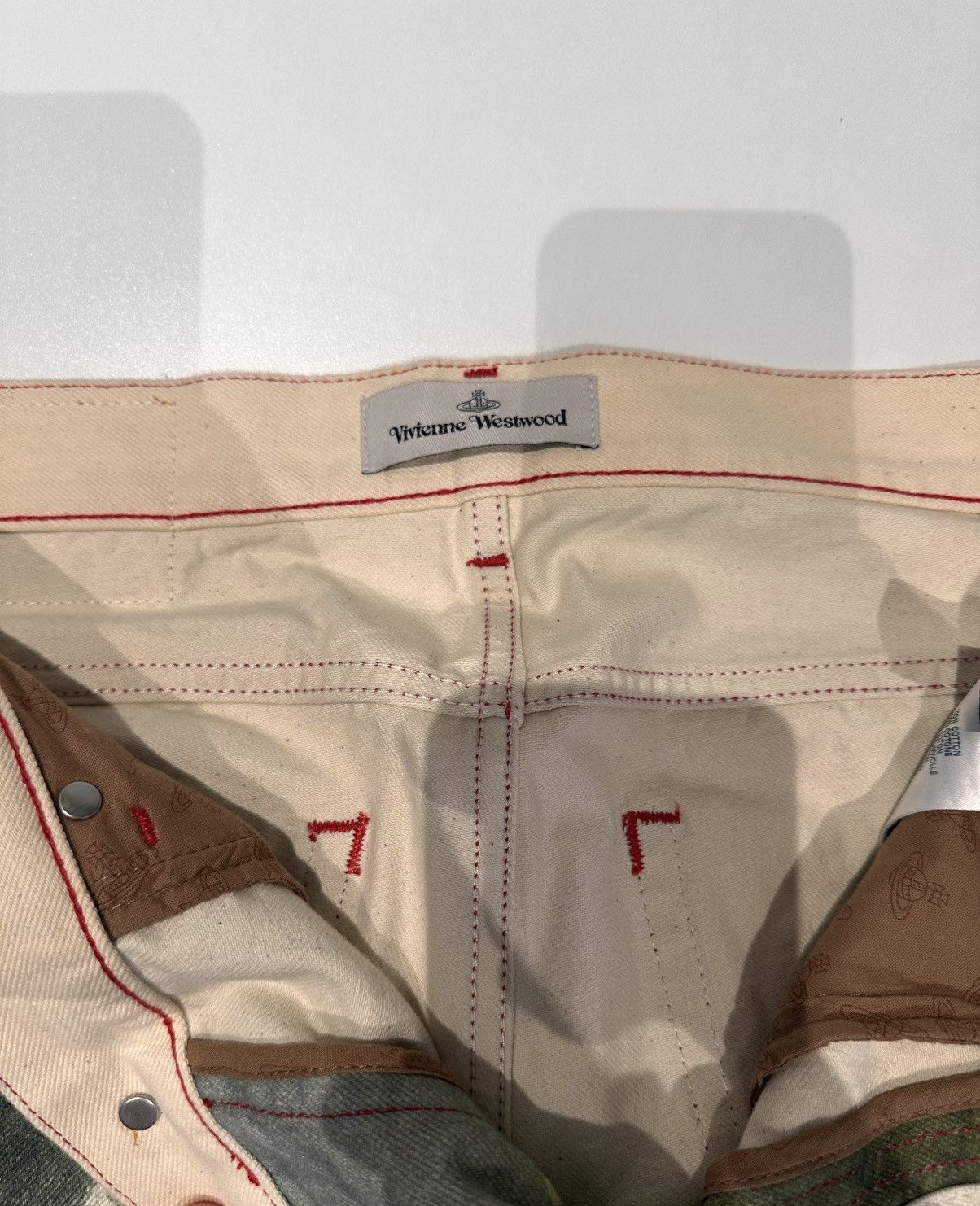 Vivienne Westwood Vivienne Westwood AW21/22 Harris Boucher Painting Jeans Size US 30 / EU 46 - 4 Thumbnail