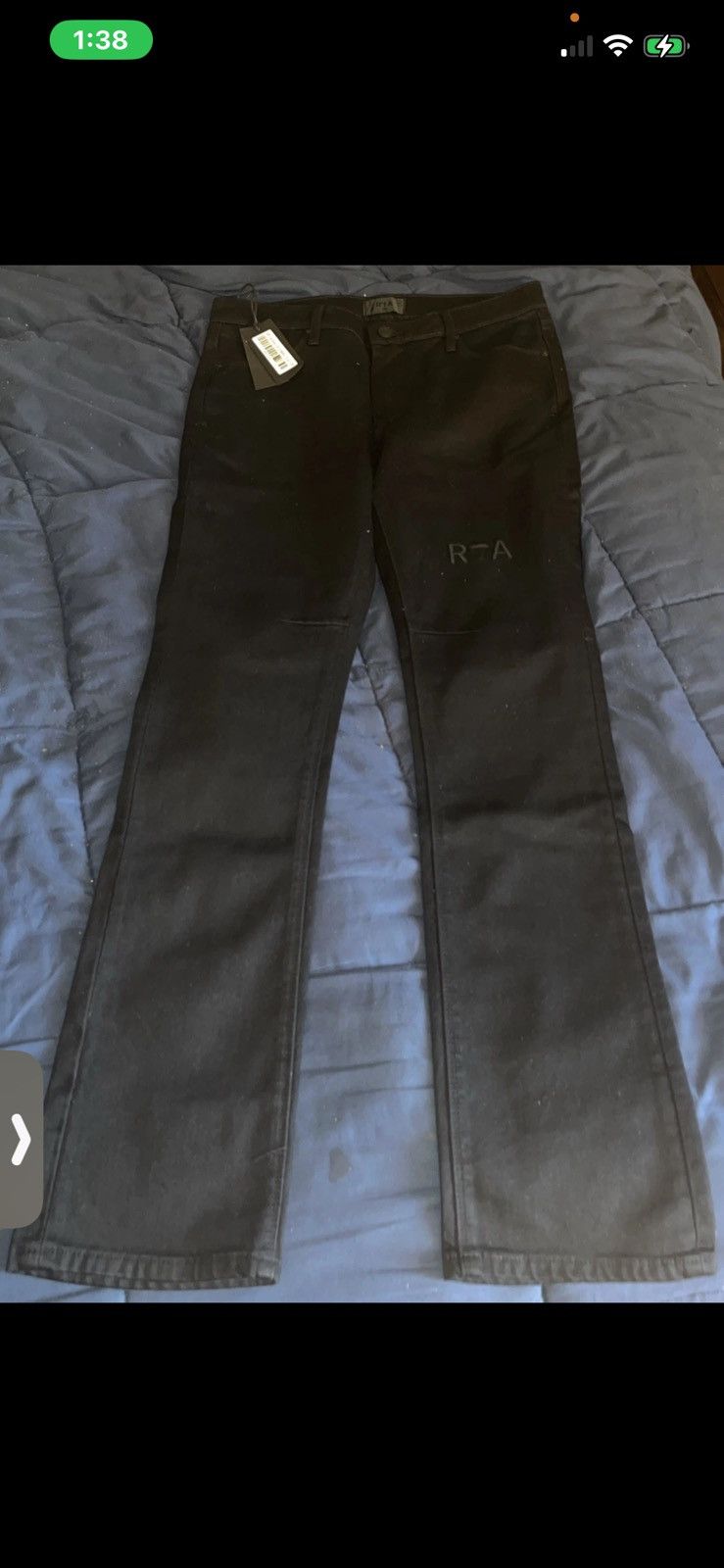 Rta Rta Denis Black logo Size US 29 - 1 Thumbnail