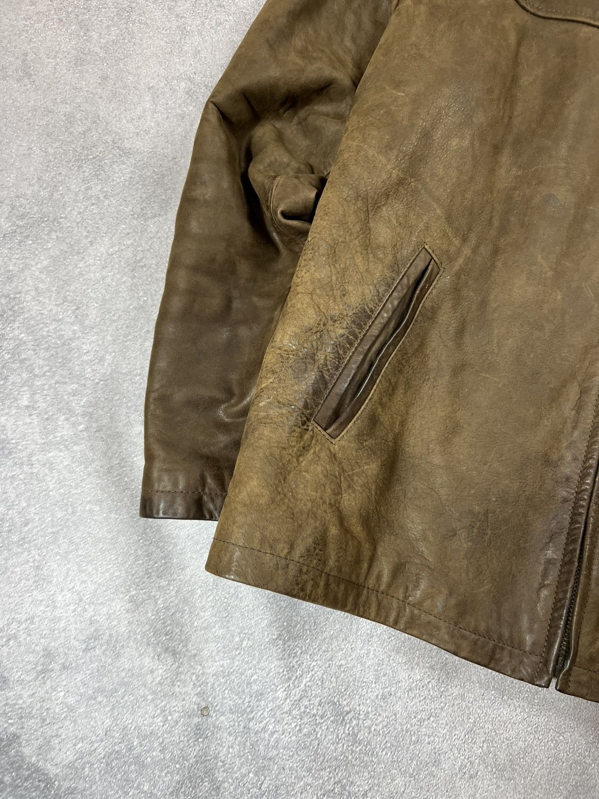 Yohji Yamamoto VTG Avant Garde If Six Was Nine Style Fur Leather Jacket Size US XL / EU 56 / 4 - 6 Thumbnail
