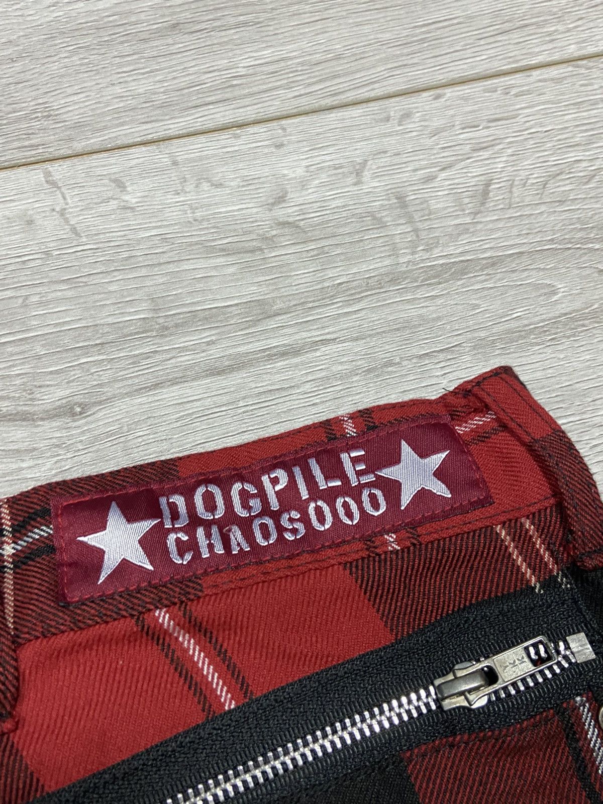 Vintage Vintage Punk Dog pile Pleated pants chaos check up strictly Size US 30 / EU 46 - 5 Thumbnail