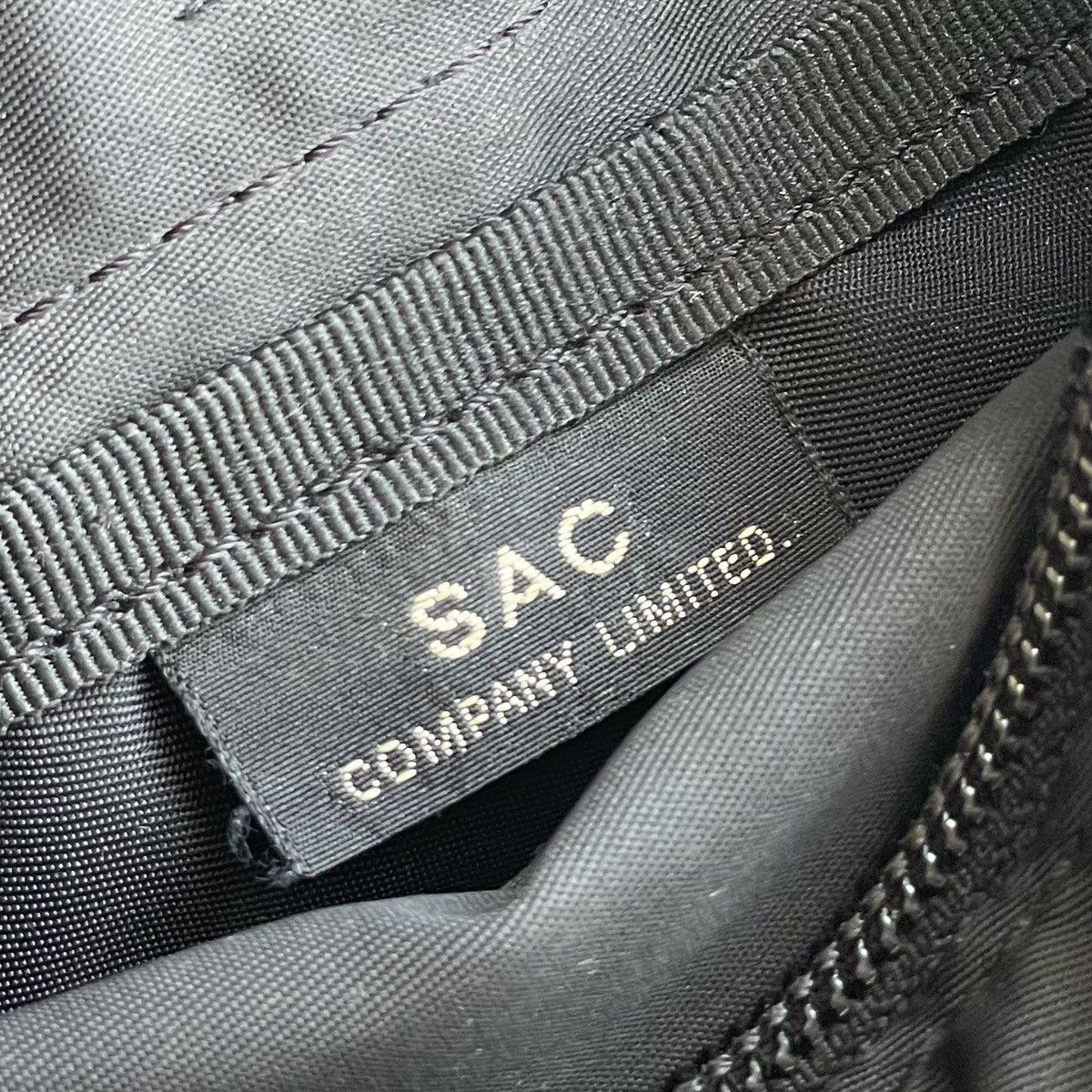 Japanese Brand × Yohji Yamamoto SAC COMPANY LIMITED BLACK SLING BAG Size ONE SIZE - 10 Thumbnail