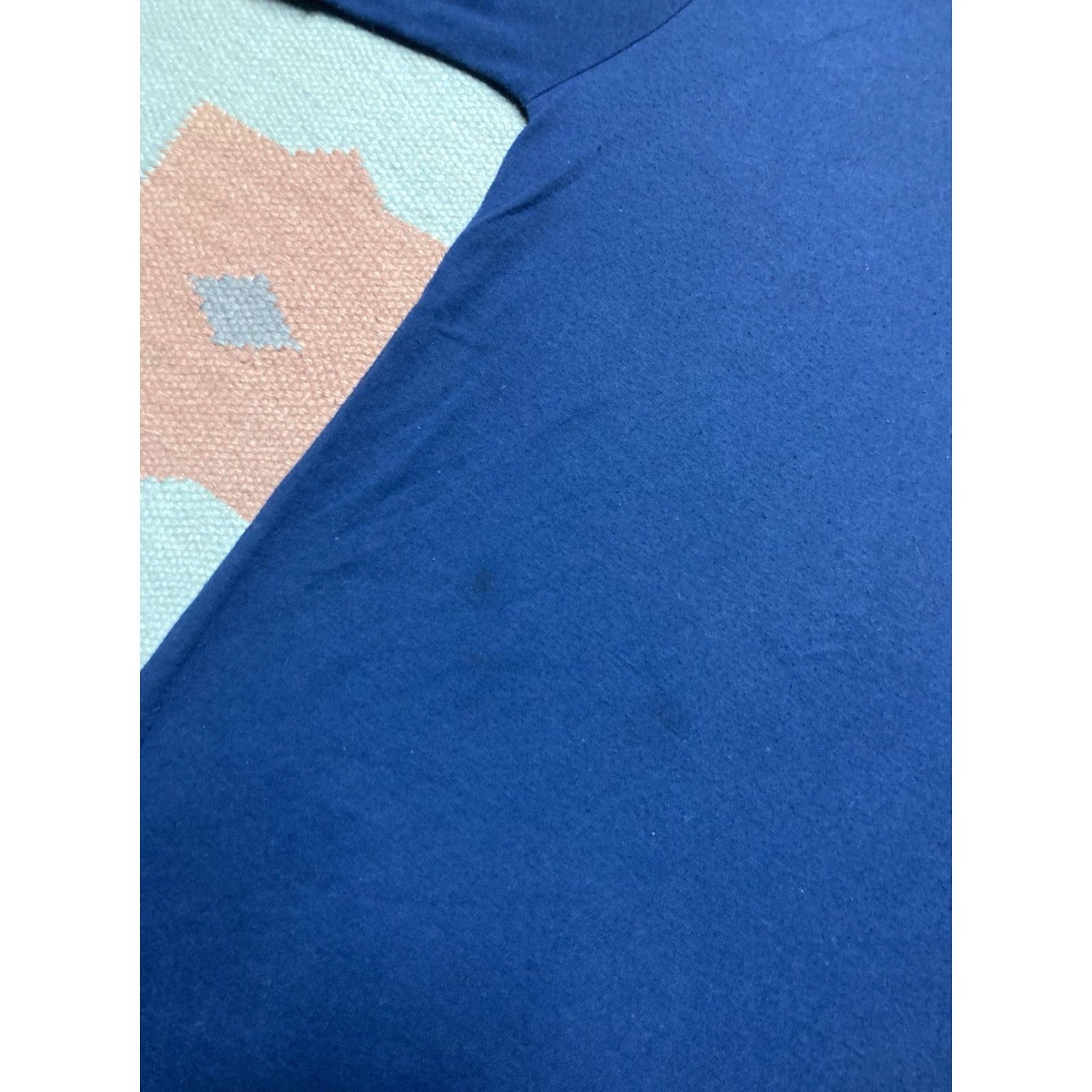 Vintage VINTAGE 80s Navy Blue Polo Shirt Short Sleeve Mens M JCPenney Poly Cotton 80s Polo Navy Blue Workwear Casual Shirt Mens Size US M / EU 48-50 / 2 - 2 Thumbnail