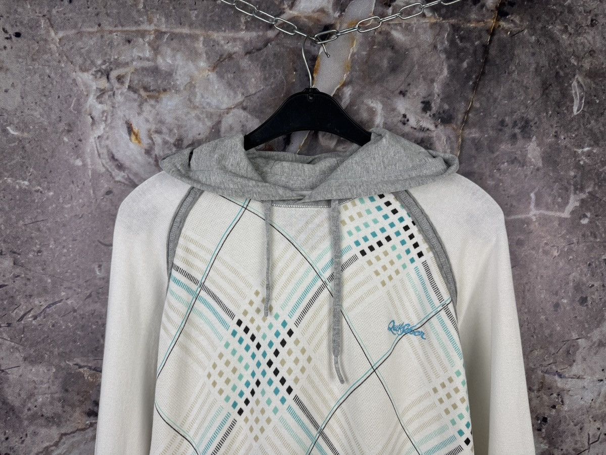 Quiksilver Quiksilver Vintage Argyle Pattern Hoodie Pullover Size Large Size US L / EU 52-54 / 3 - 2 Thumbnail