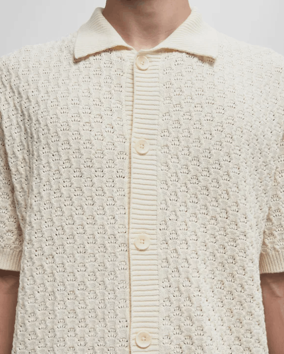 Les Deux BNWT SS24 LES DEUX GESPERTUS SS KNIT SHIRT M Size US M / EU 48-50 / 2 - 12 Thumbnail