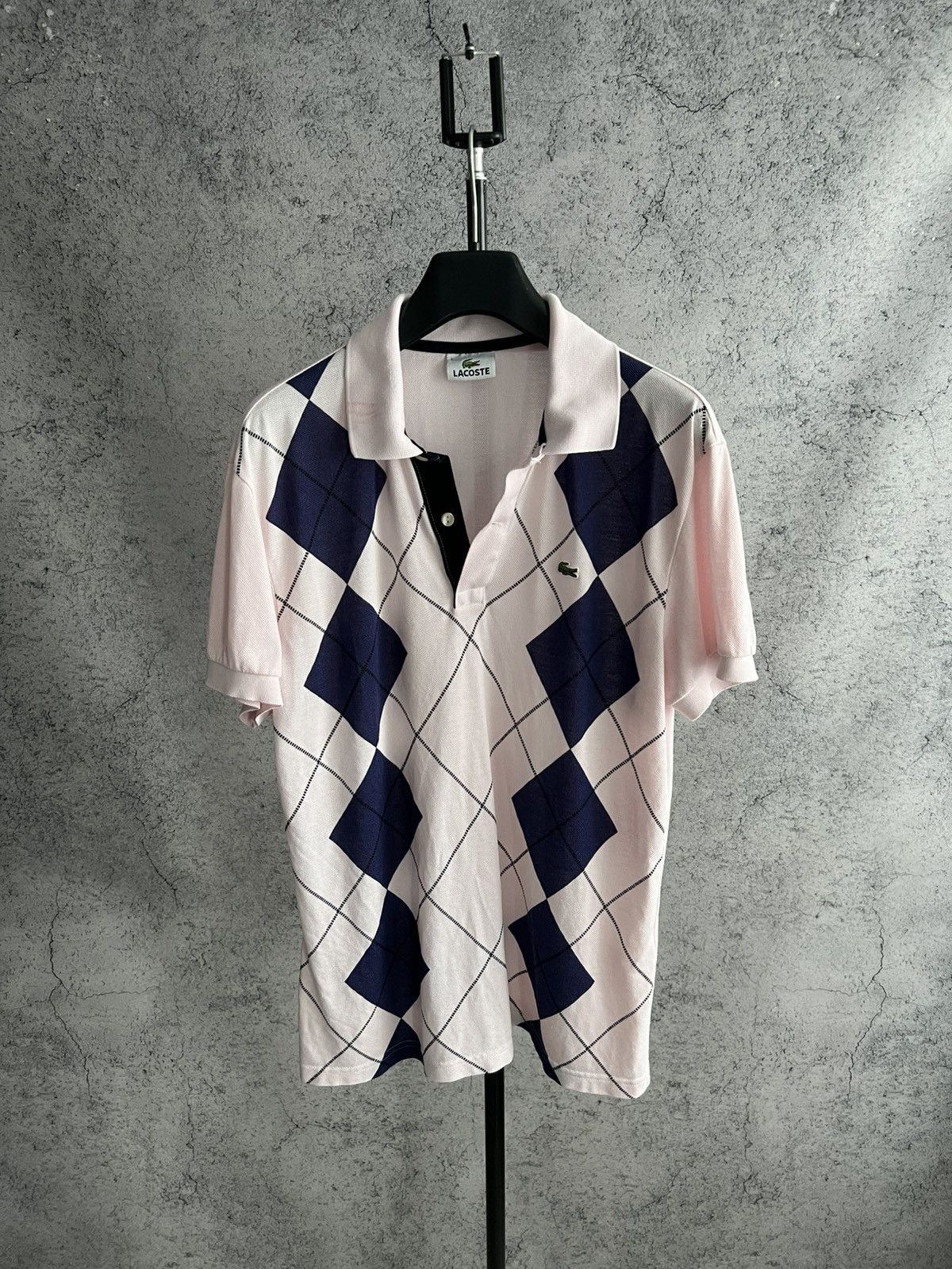 Lacoste Vintage Lacoste Polos Preppy Style 2000s Geometric Pattern Size M / US 6-8 / IT 42-44 - 1 Thumbnail