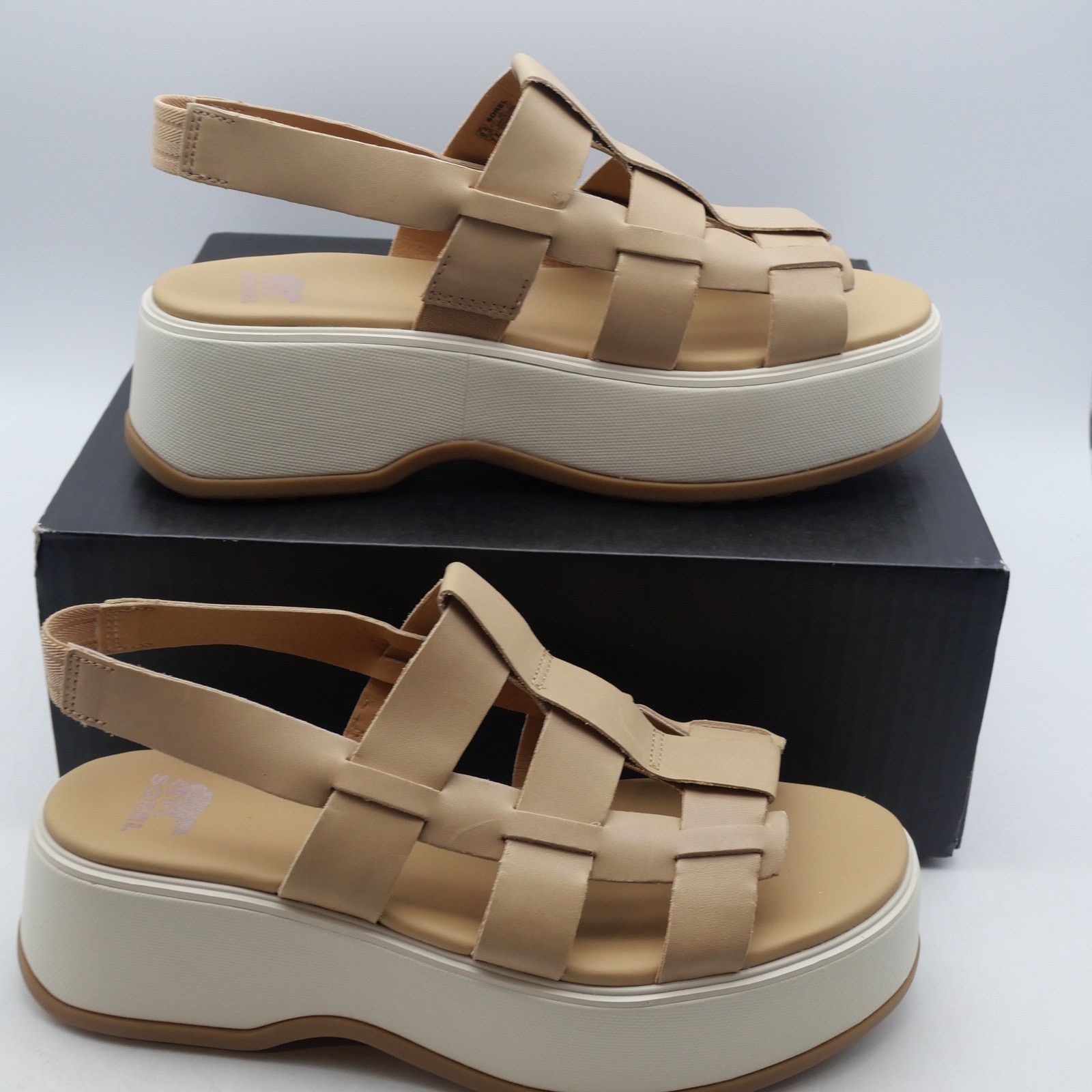 SOREL NEW Sorel Women's 9.5 Dayspring Slingback Sandals Tan Size US 9.5 / IT 39.5 - 5 Thumbnail