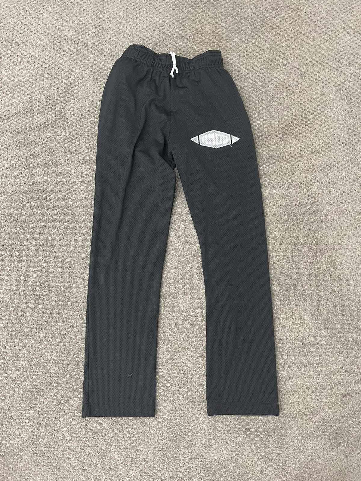 image of Hmddla Flare Mesh Pants in Black, Men's (Size 32)