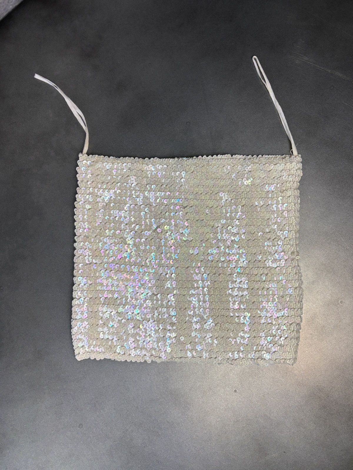 Vintage 1970s Sequin Tube Top Vintage Jump Apparel Bustier Crop Top Size S / US 4 / IT 40 - 9 Thumbnail