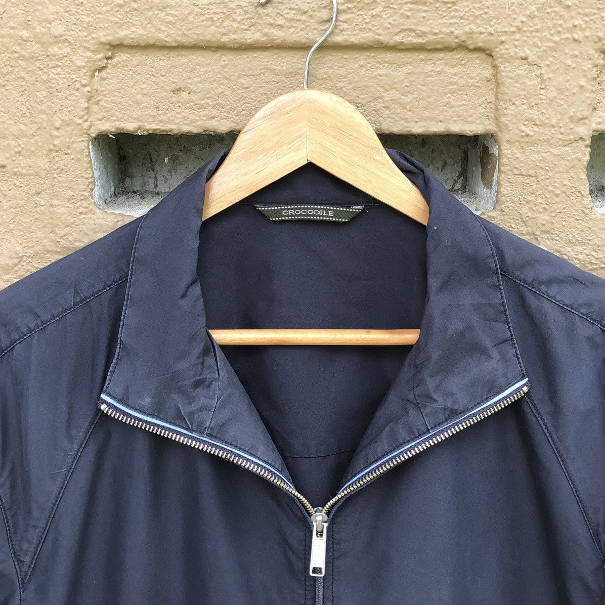 Japanese Brand Vintage Crocodile Zipper Bomber Jacket Size US L / EU 52-54 / 3 - 12 Thumbnail