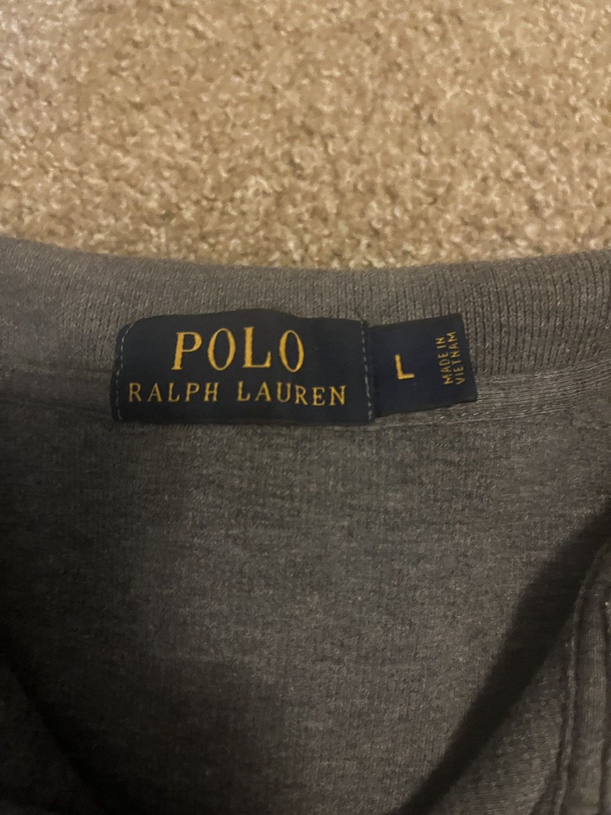 Polo Ralph Lauren Ralph Lauren grey quarter zip Size US L / EU 52-54 / 3 - 3 Thumbnail