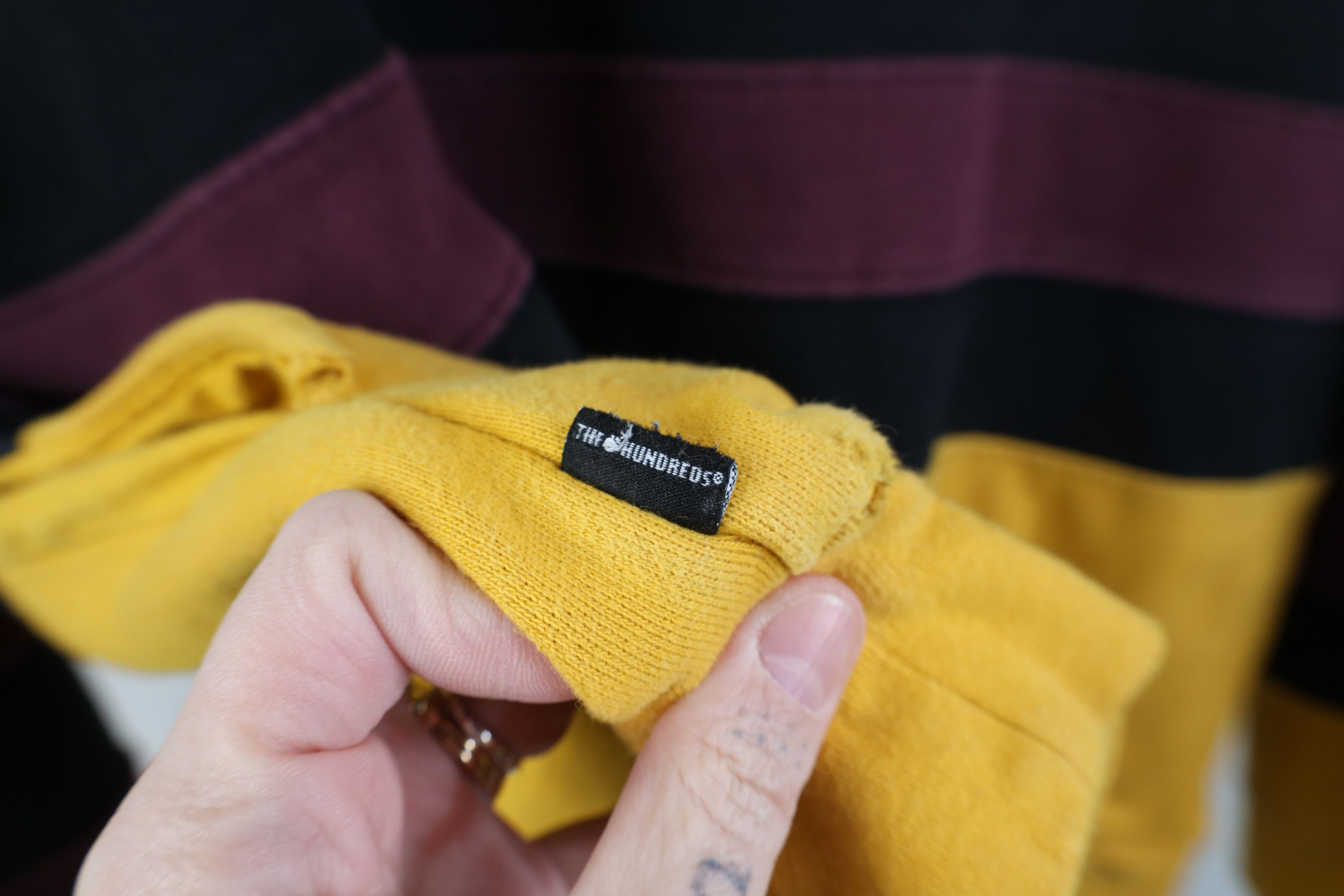 Vintage Vintage Y2K The Hundreds Heavyweight Hoodie Sweatshirt Size US L / EU 52-54 / 3 - 7 Thumbnail