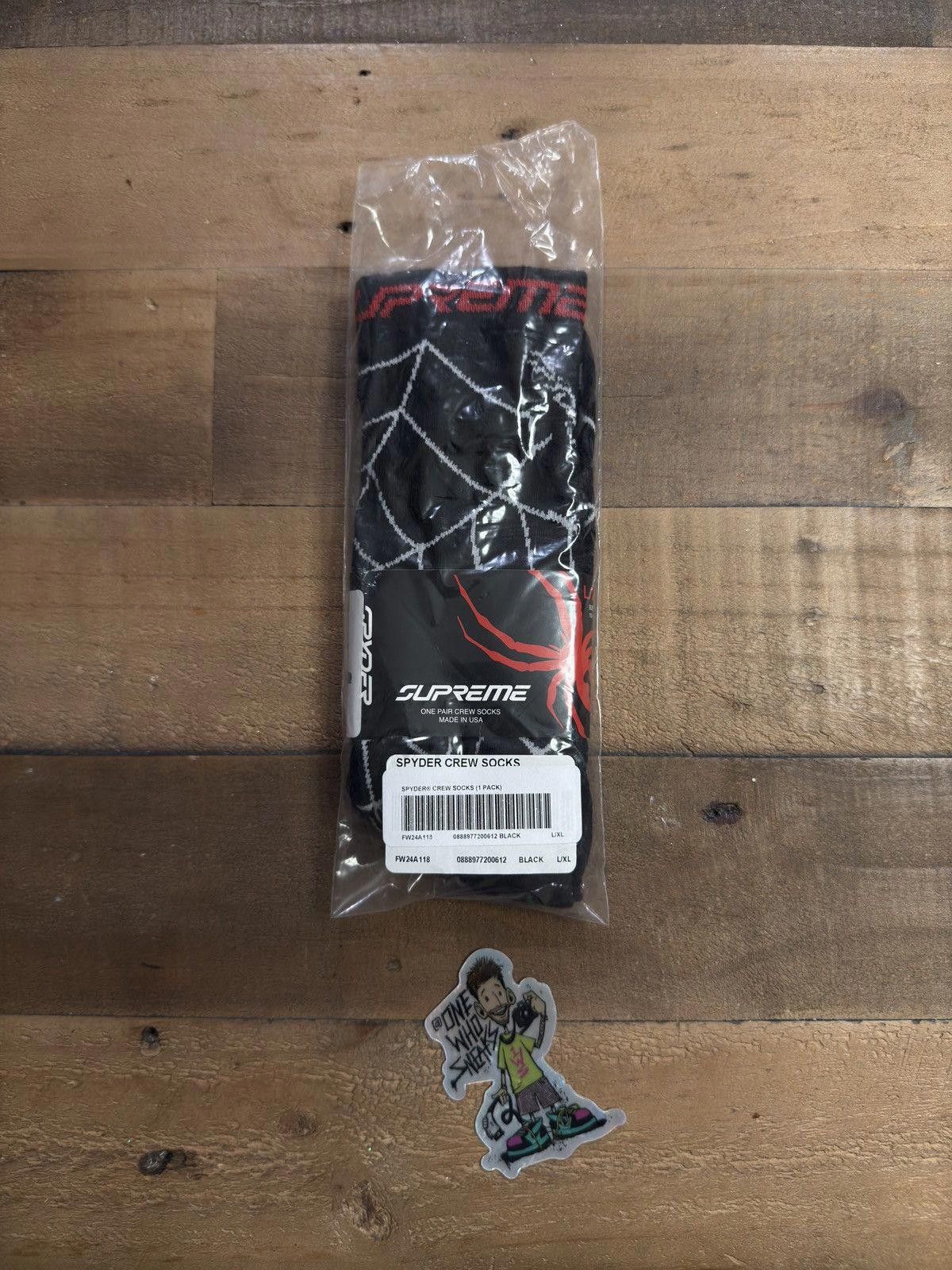 Supreme Supreme x Spyder Crew Socks L/XL Size ONE SIZE - 3 Thumbnail