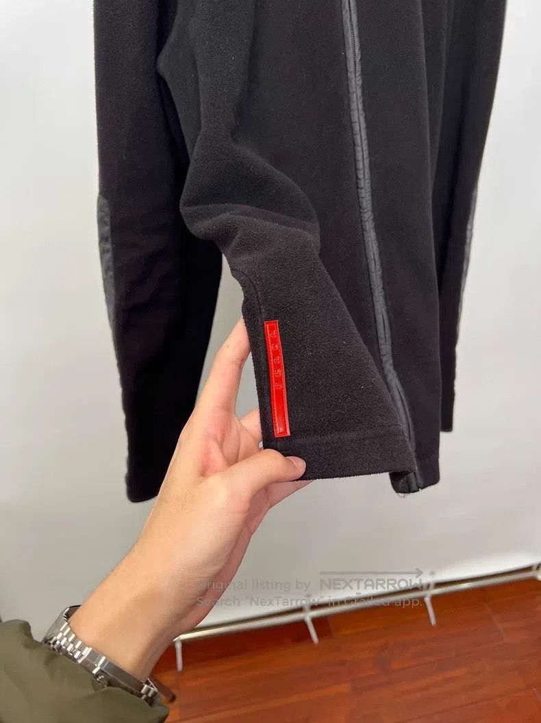 Prada Prada Red Label Fleece Zip-up Jacket Size US XL / EU 56 / 4 - 3 Thumbnail