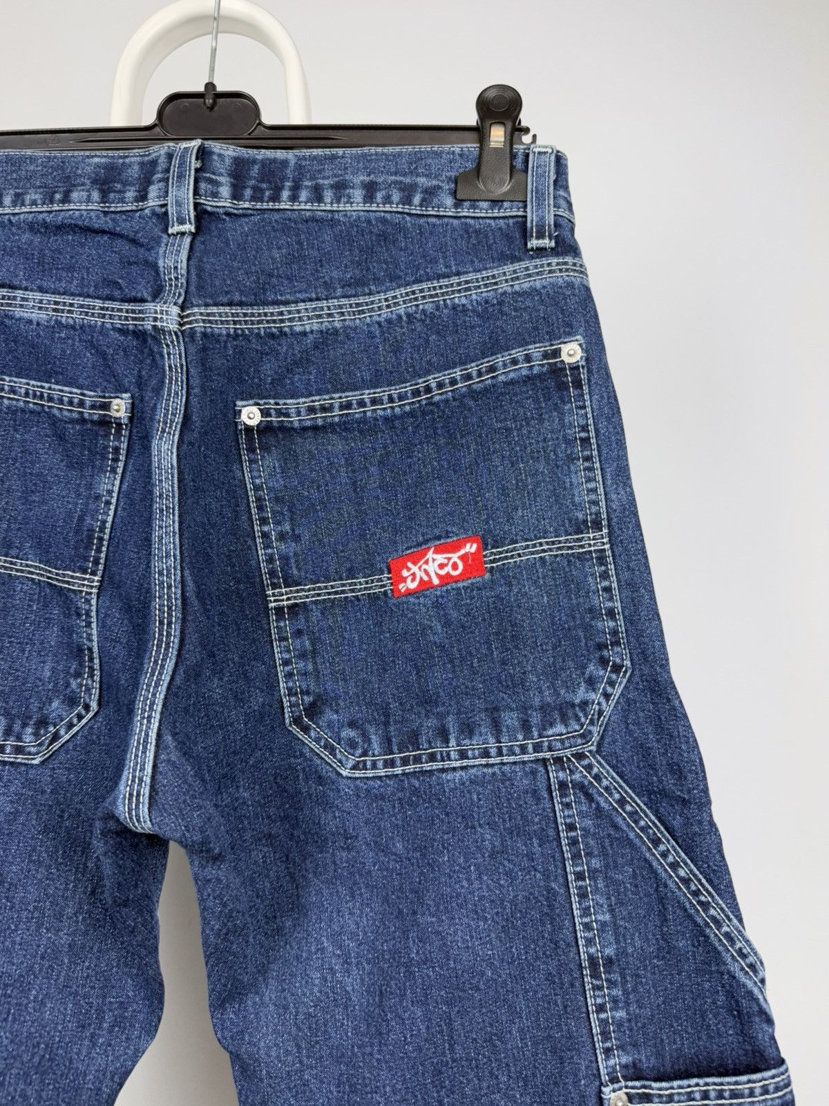 JNCO Vintage 90's JNCO Jeans Carpenter Wide-Leg Jeans Size US 31 - 10 Thumbnail
