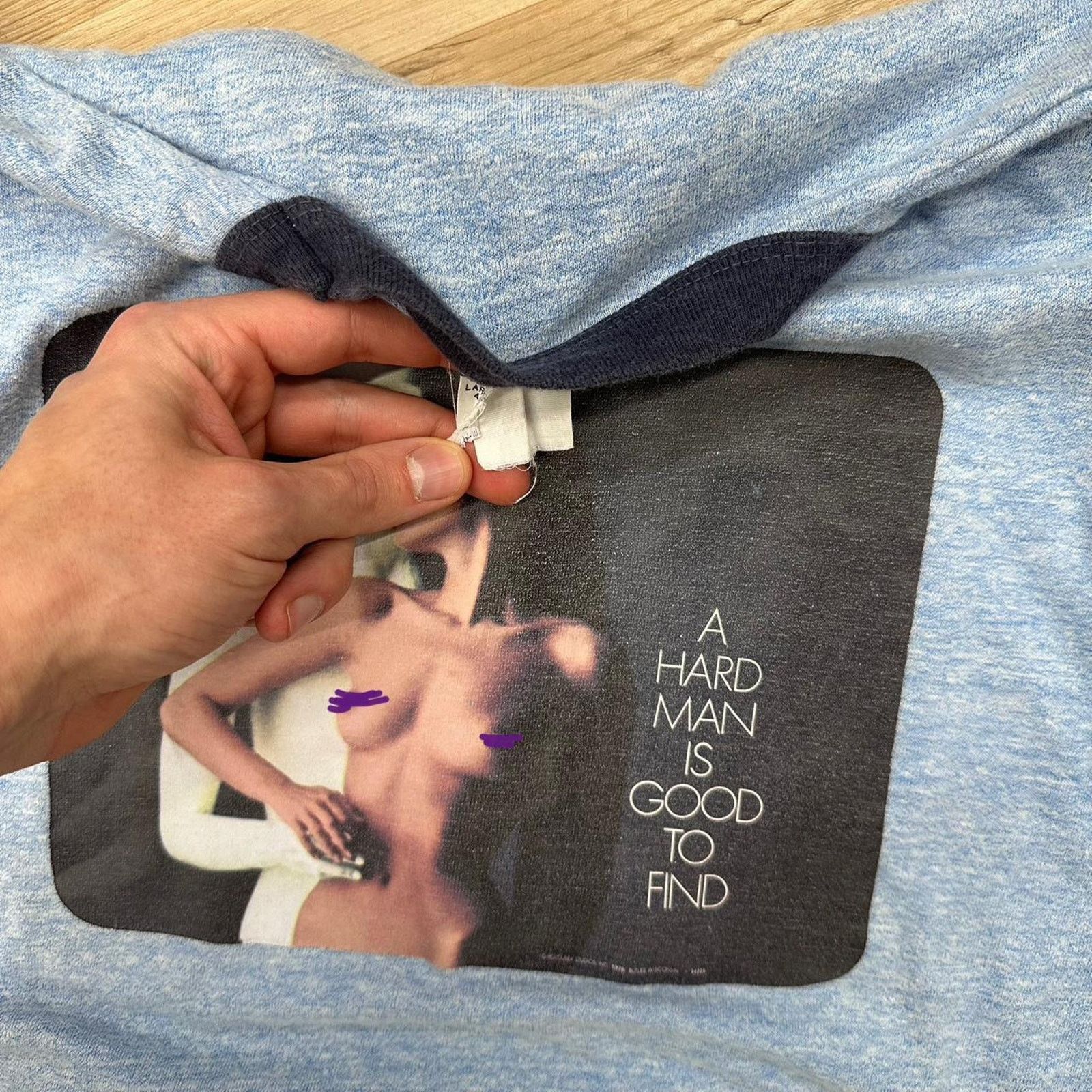 Other Vintage 70s A Hard Man Good Model Fashion NSFW Sex Shirt Size US L / EU 52-54 / 3 - 3 Thumbnail