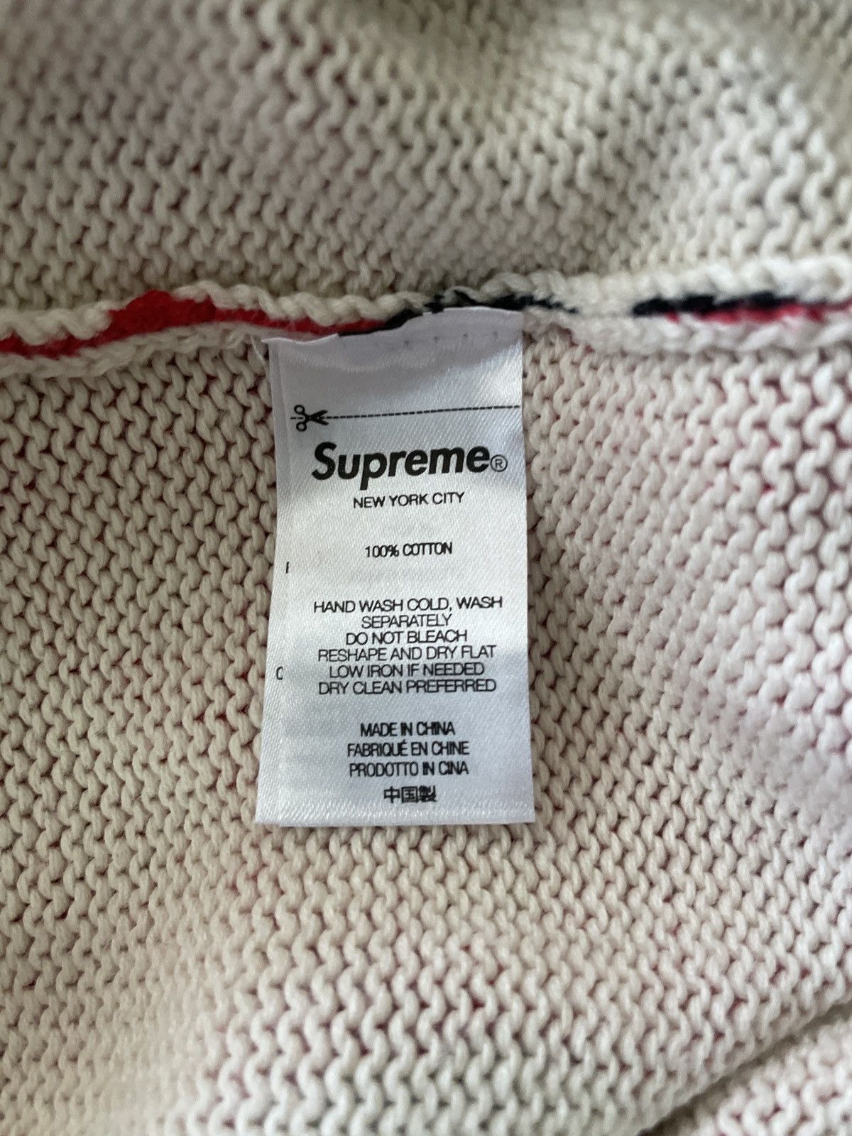 Supreme Supreme X Nate Lowman Sweater Size US S / EU 44-46 / 1 - 5 Thumbnail