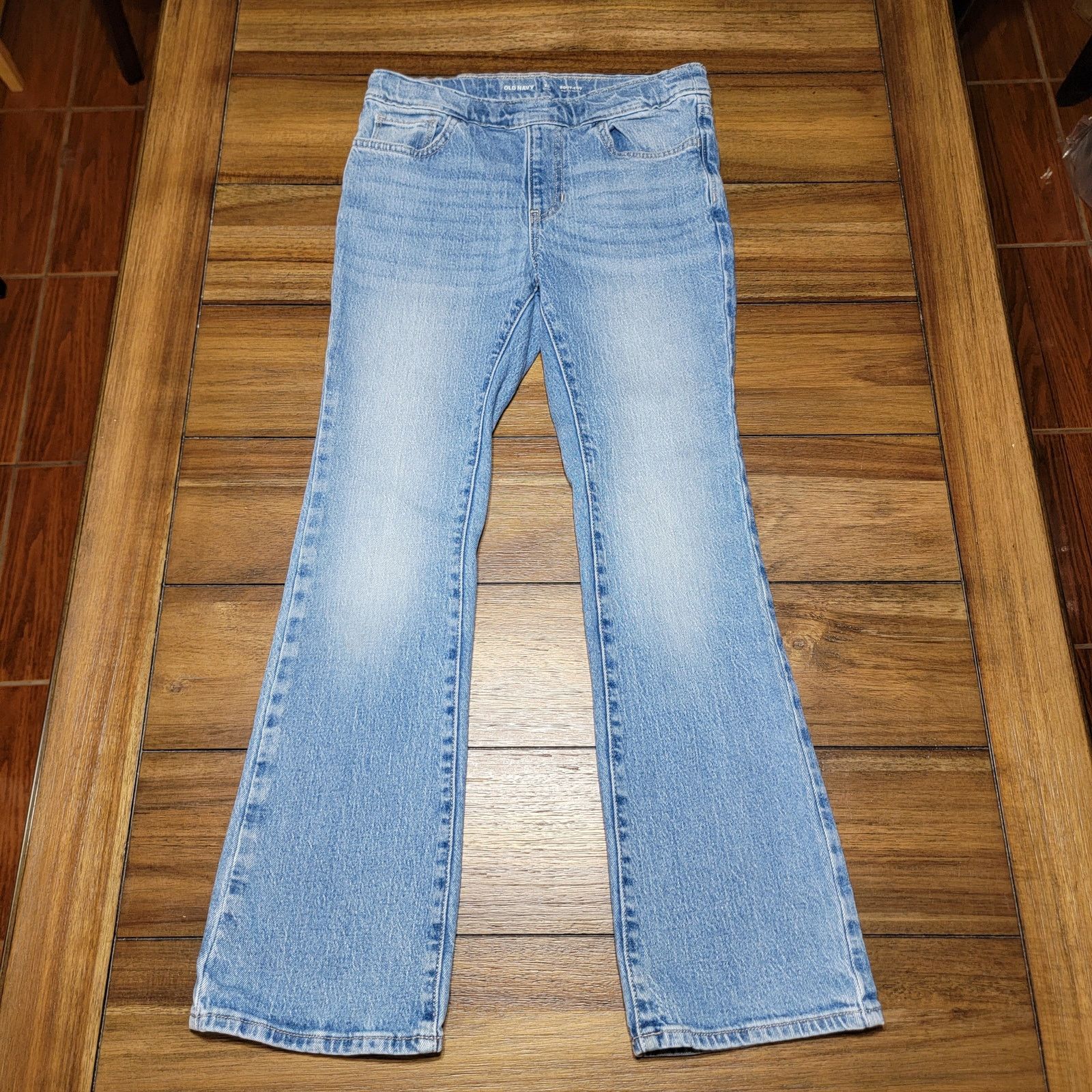Old Navy Old Navy Juniors Boot-Cut Pull-On Jeans - Size XL (14-16) Size US 29 - 1 Thumbnail