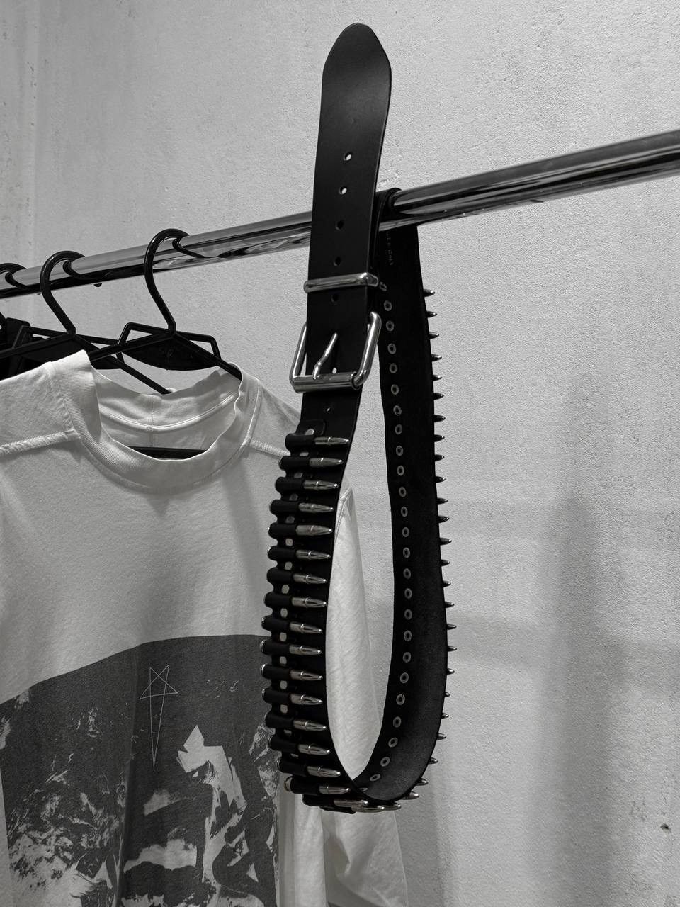 Other Italian Leather Bullet Belt Like Undercover Size ONE SIZE - 7 Thumbnail
