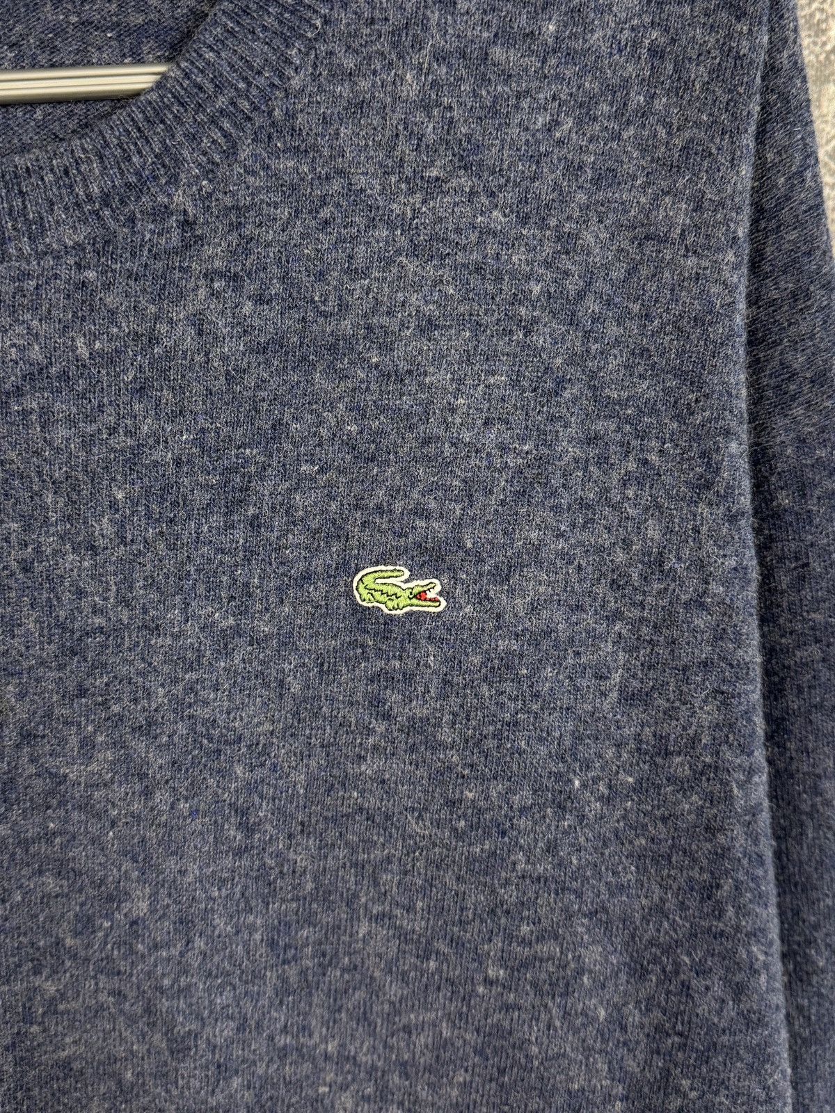 Lacoste Men’s Lacoste Vintage Wool Sweater Pullover Size 7 (XXL) Size US XXL / EU 58 / 5 - 6 Thumbnail