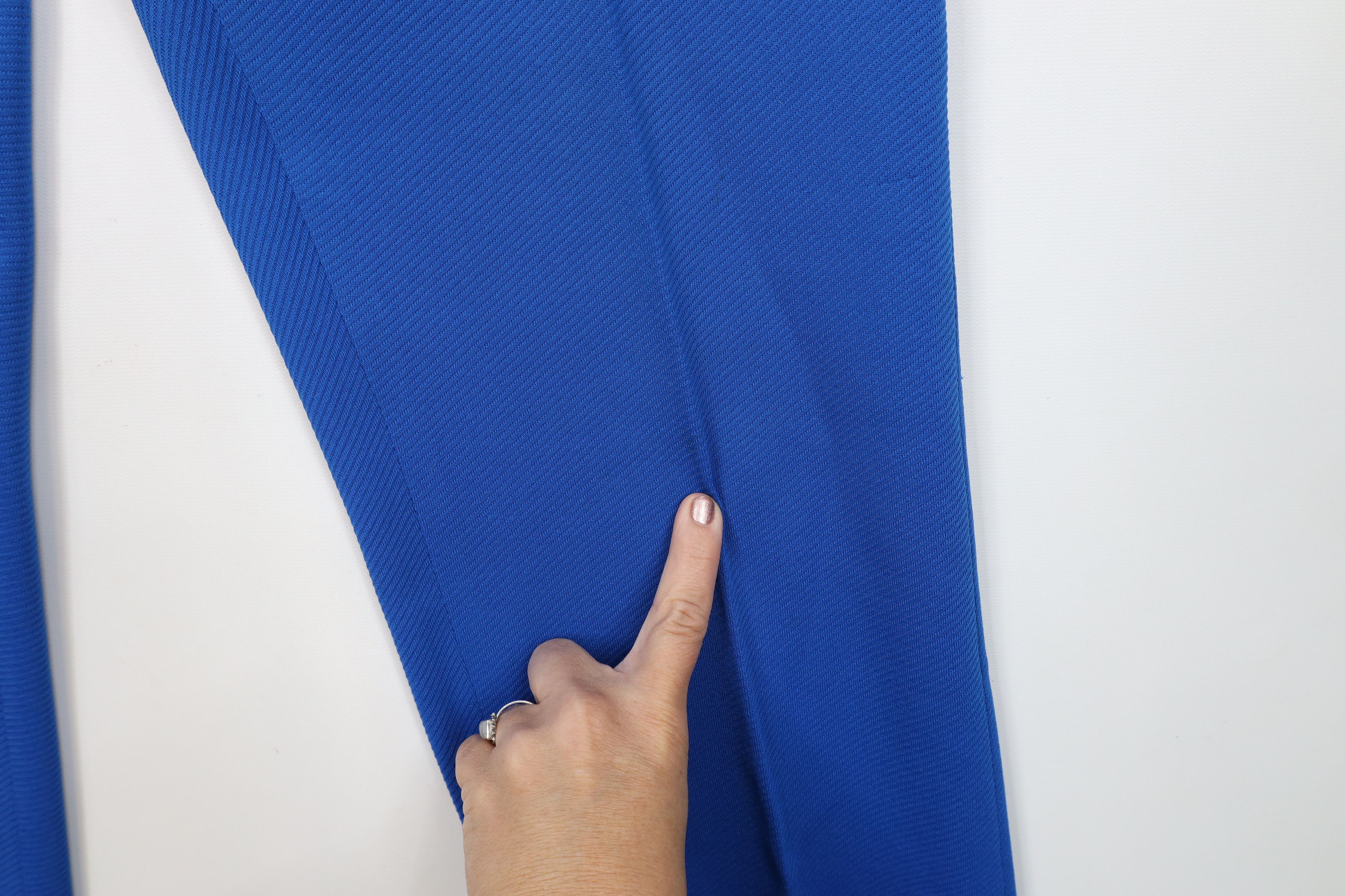 Vintage Vintage 70s Streetwear Wide Leg Chino Pants Royal Blue USA Size US 38 / EU 54 - 5 Thumbnail