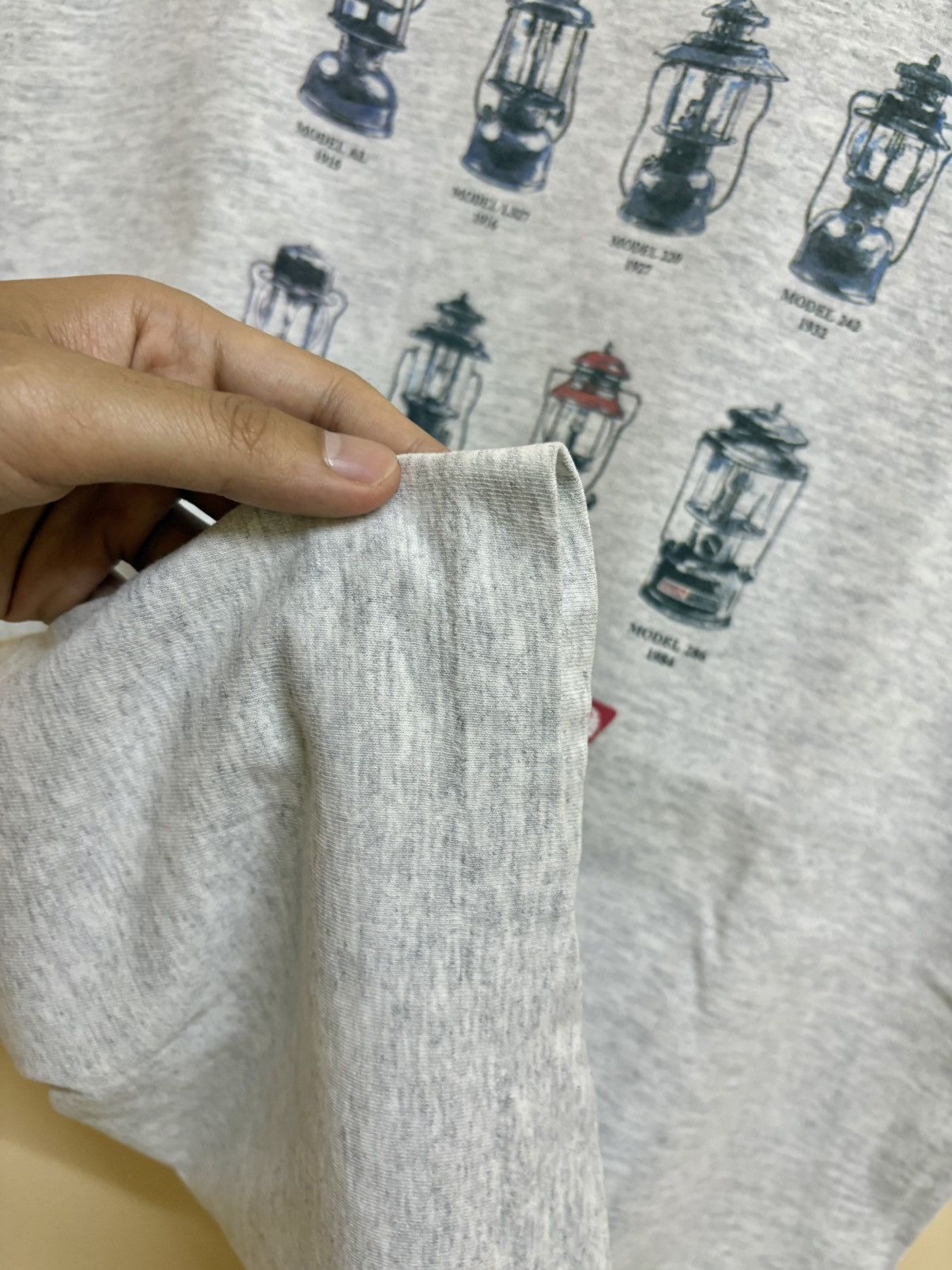 Coleman Vintage 90s Coleman Lantern Promo Outdoor Tee Size US M / EU 48-50 / 2 - 7 Thumbnail