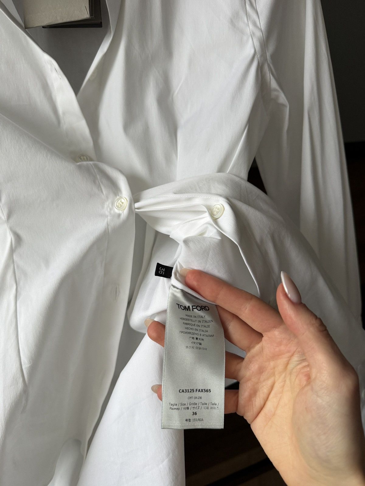 Tom Ford Tom Ford Waist Detail Classic Shirt Size XS / US 0-2 / IT 36-38 - 6 Thumbnail