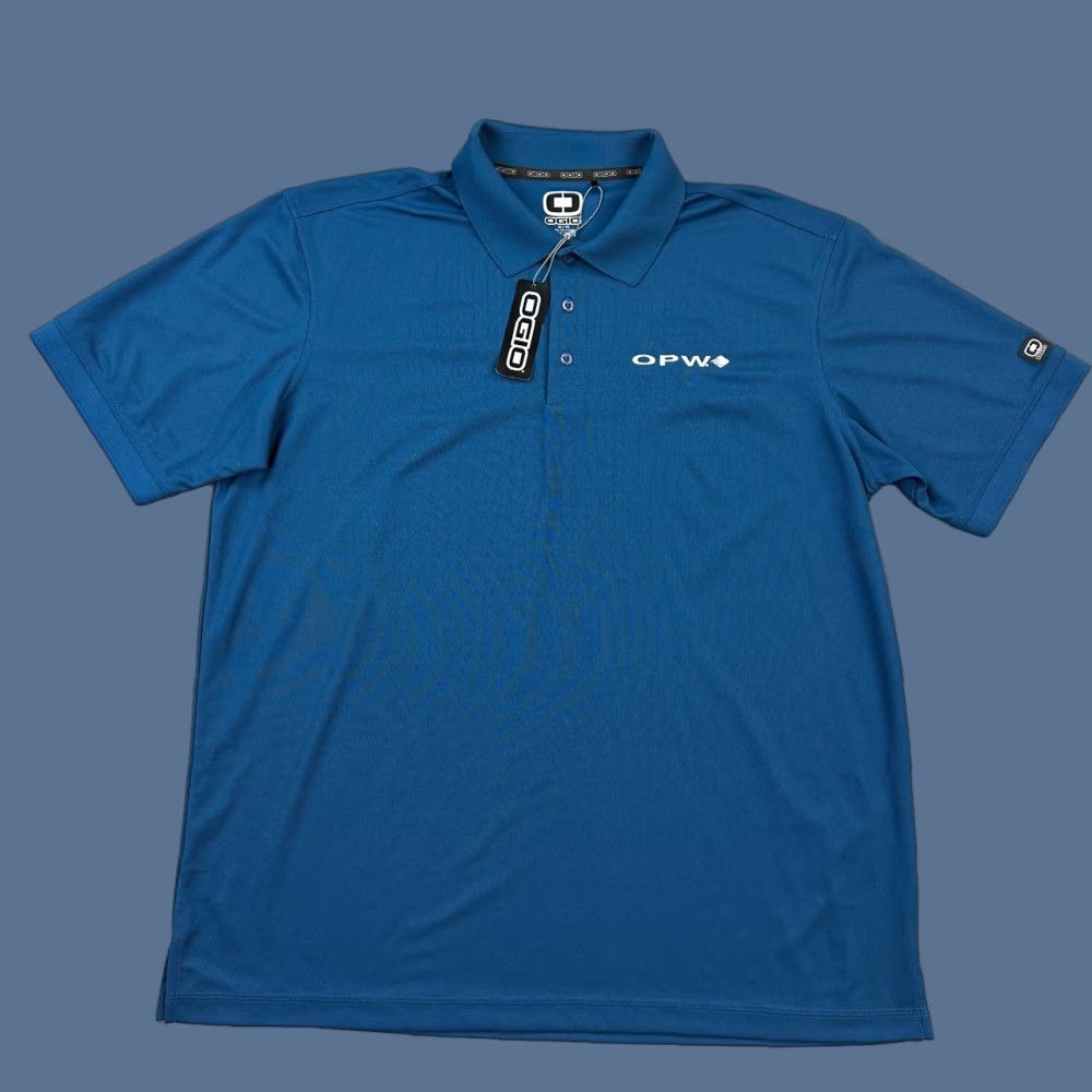 Vintage OGIO Polo Shirt Mens XL Blue Short Sleeve Performance Logo NWT Size US XL / EU 56 / 4 - 1 Thumbnail