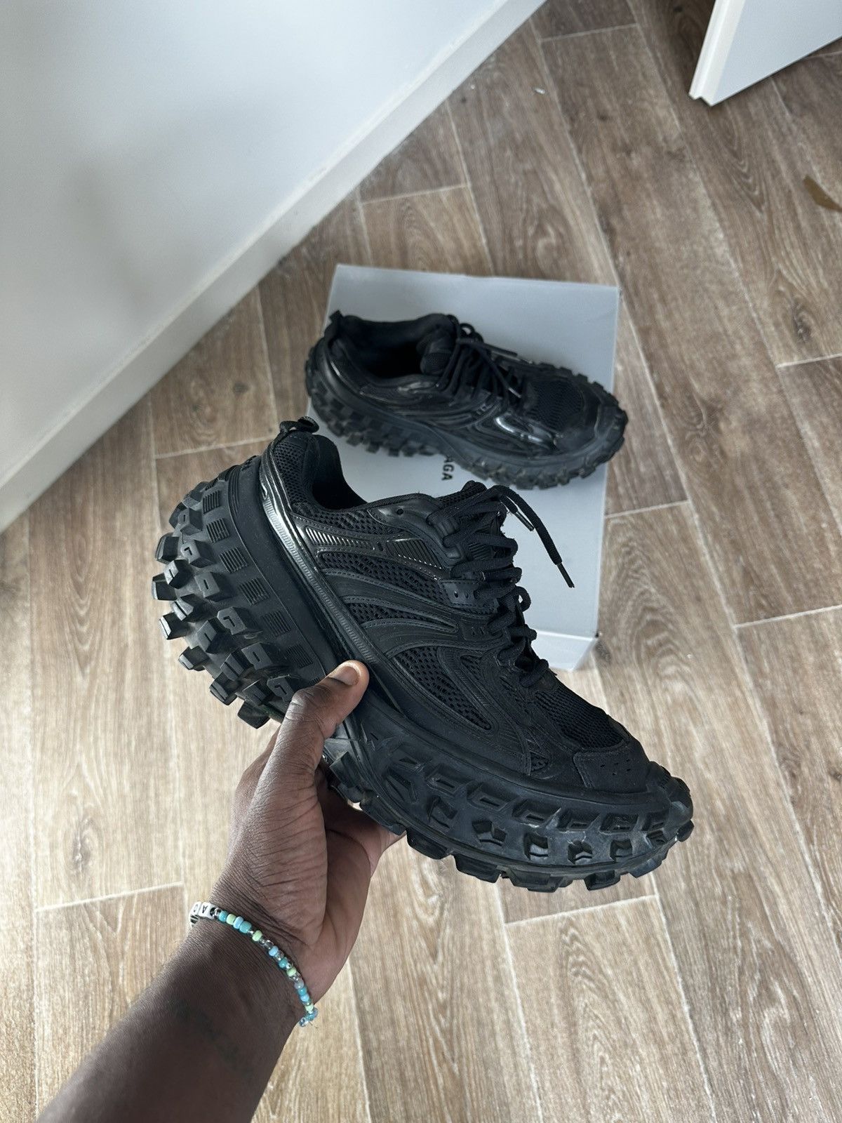 Balenciaga Balenciaga defender sneaker Size US 11 / EU 44 - 1 Thumbnail