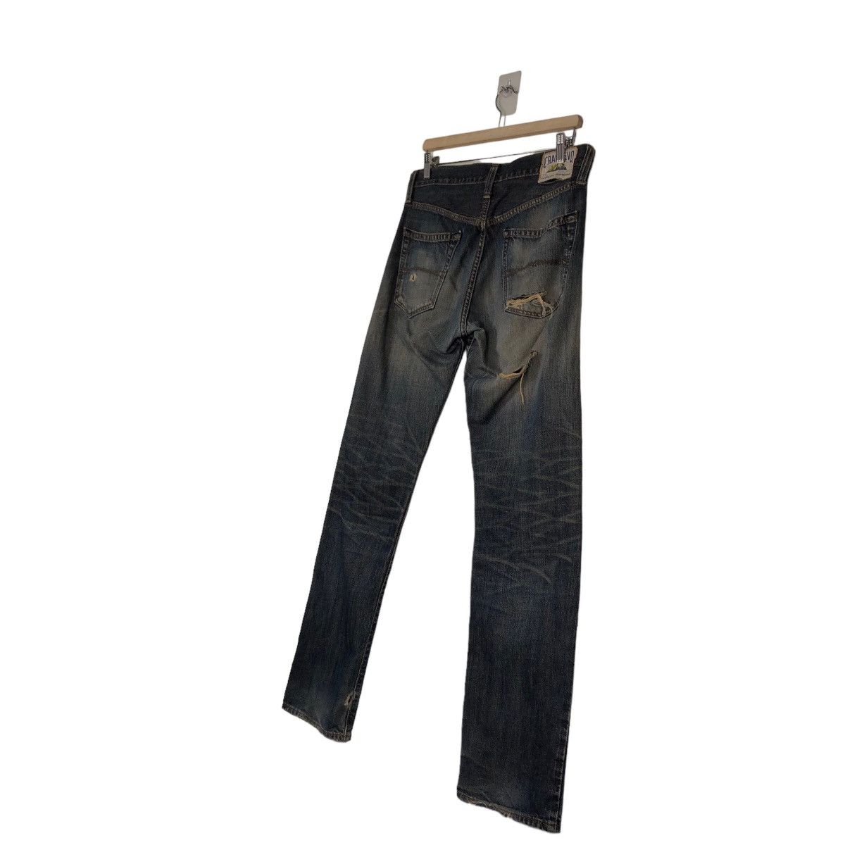 Hysteric Glamour 🔥Crack Evo Distressed Denim Jeans Biker Punk Style Size US 32 / EU 48 - 12 Thumbnail