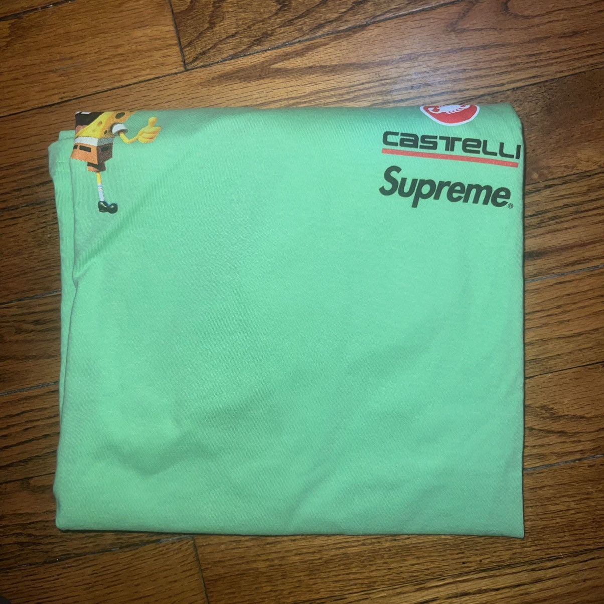 Supreme Supreme Spongebob Castel Racing L/S Tee Lime Green Size: M Size US M / EU 48-50 / 2 - 6 Thumbnail