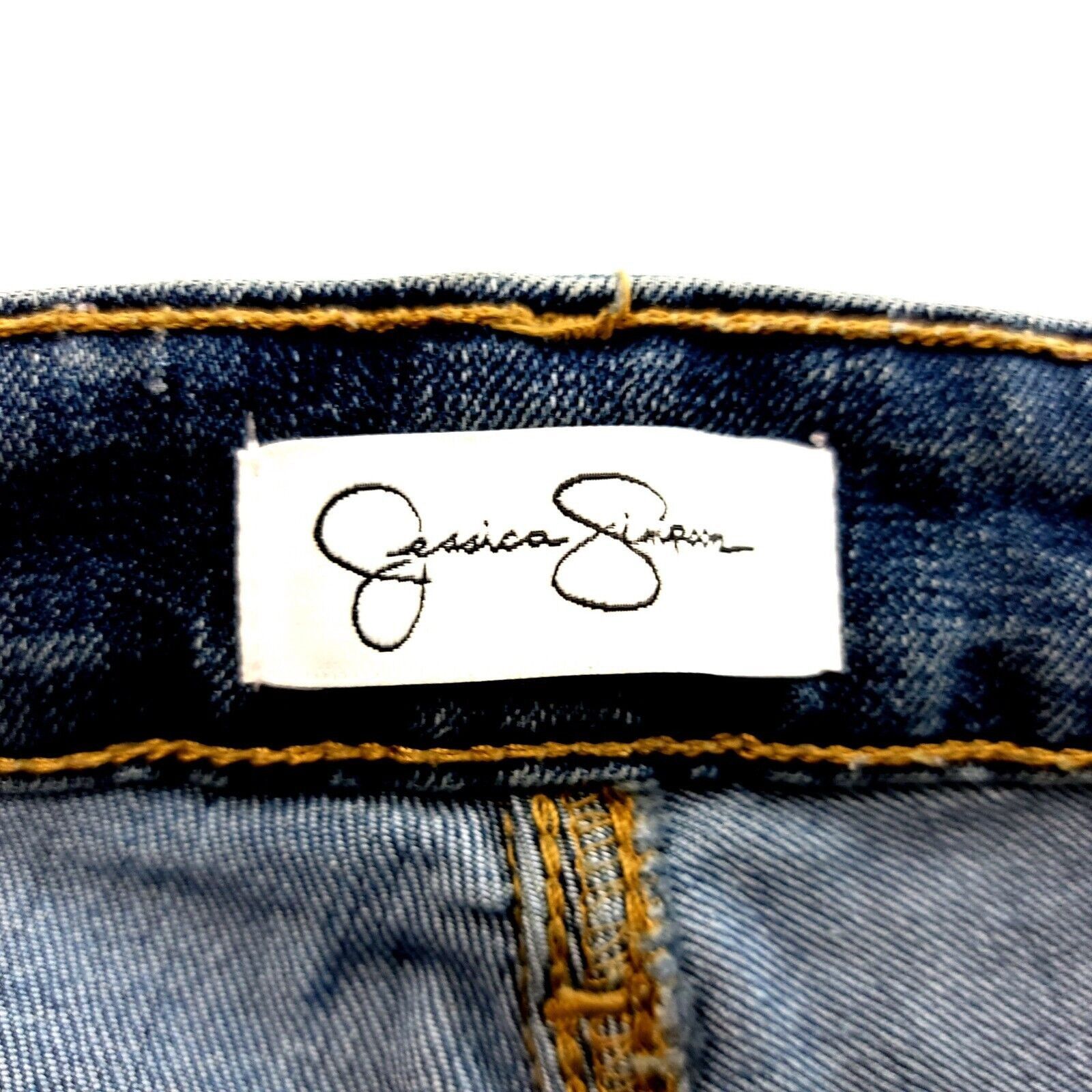Jessica Simpson Jessica Simpson High Rise Skinny Ankle Blue Denim Mid Rise J Size 30" / US 8 / IT 44 - 5 Thumbnail