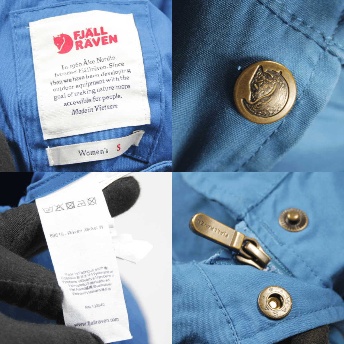Fjallraven Raven Women G1000 Jacket Size S / US 4 / IT 40 - 12 Thumbnail