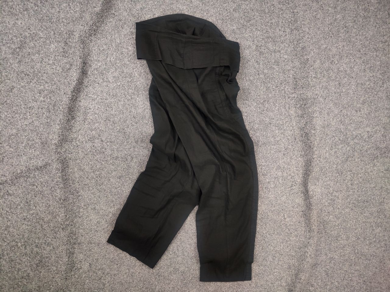 Rundholz Rundholz black label loose fit Ankle Trouser Pants Linen Size 31" - 1 Thumbnail