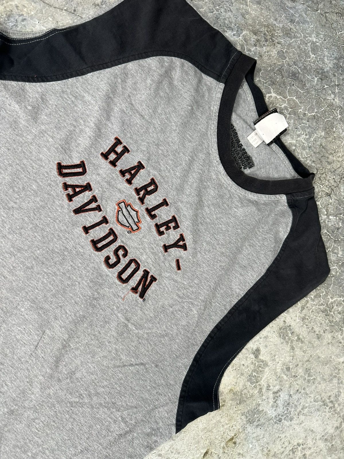 Harley Davidson × Vintage Vintage Harley Cutoff Size US L / EU 52-54 / 3 - 3 Thumbnail