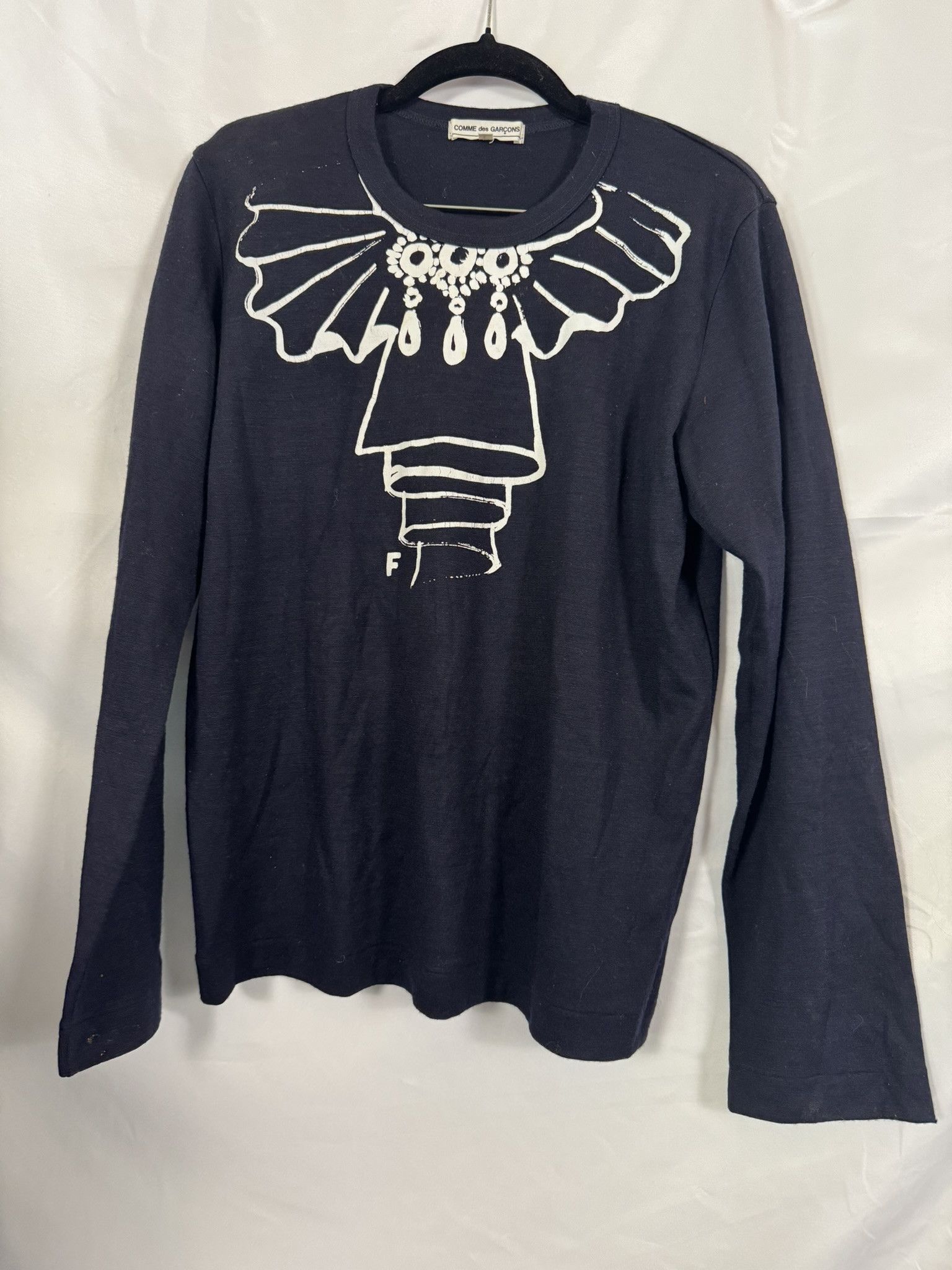 Comme des Garcons Comme des Garçons Filip Pagowski Ruffled Collar Necklace Size L / US 10 / IT 46 - 1 Thumbnail