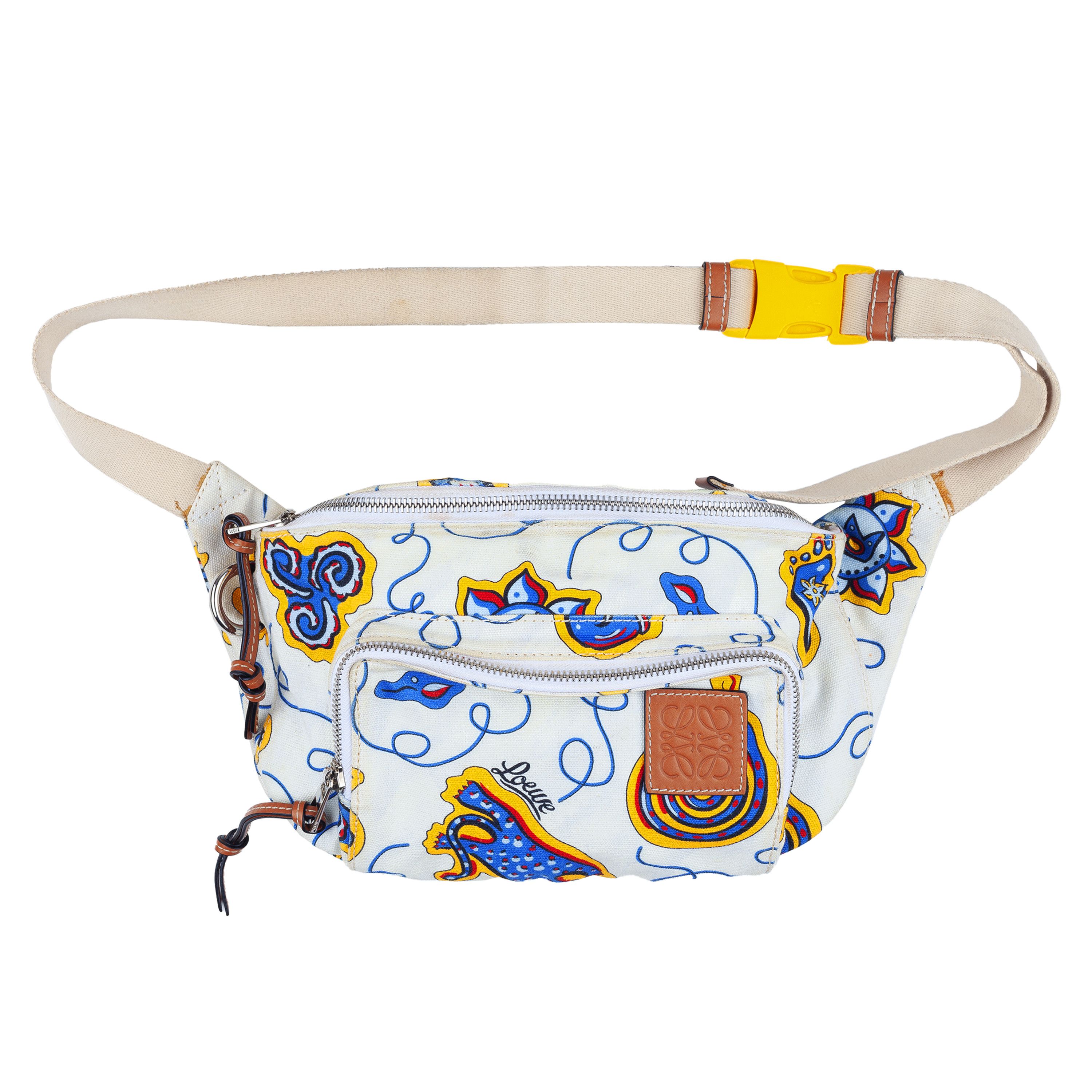 Loewe Loewe Paula’s Ibiza Canvas Belt Bag /Fanny Pack Size ONE SIZE - 1 Thumbnail