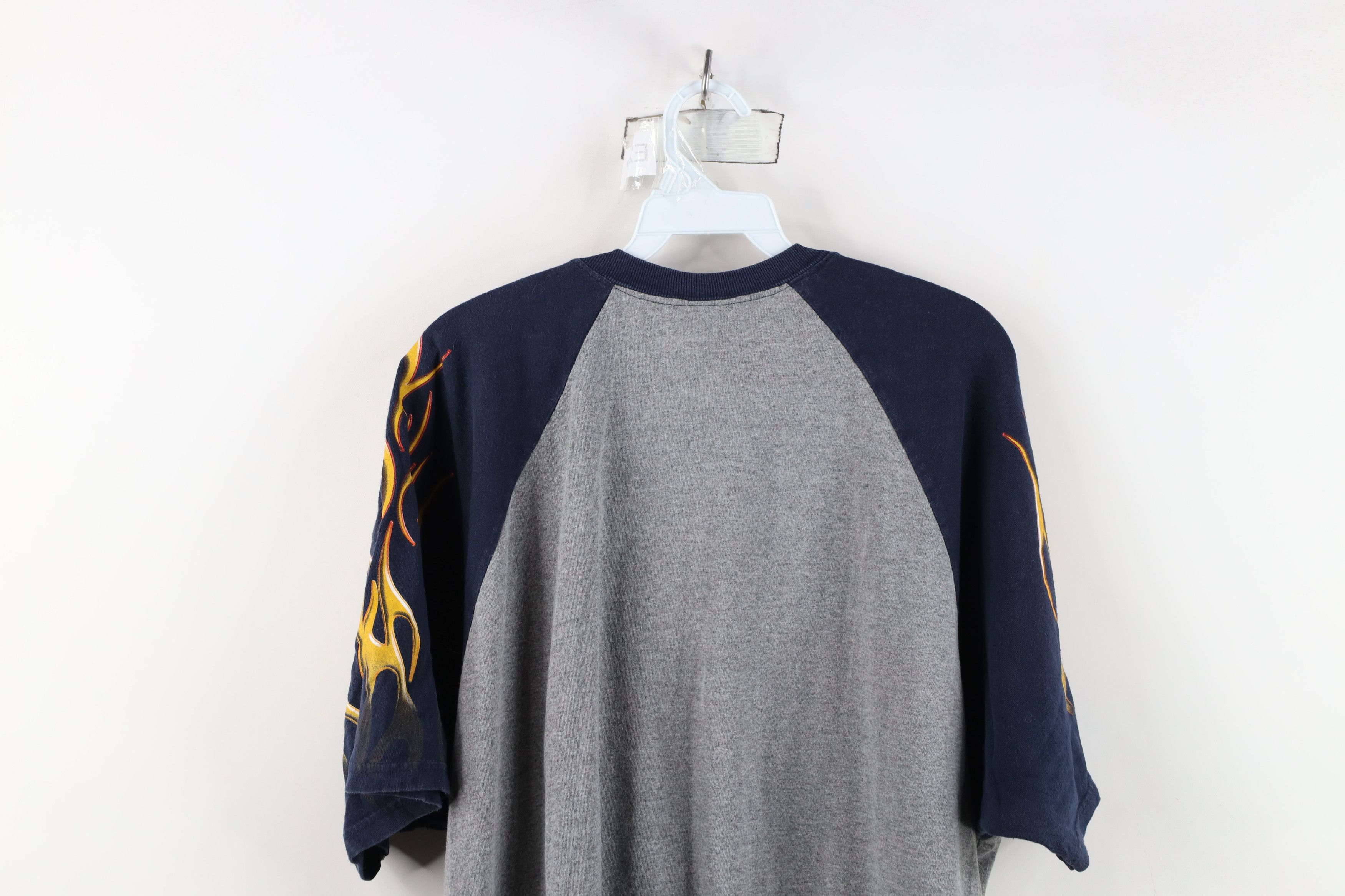 Vintage Vintage 90s Union United Steel Workers Raglan T-Shirt USA Size US XXL / EU 58 / 5 - 14 Thumbnail