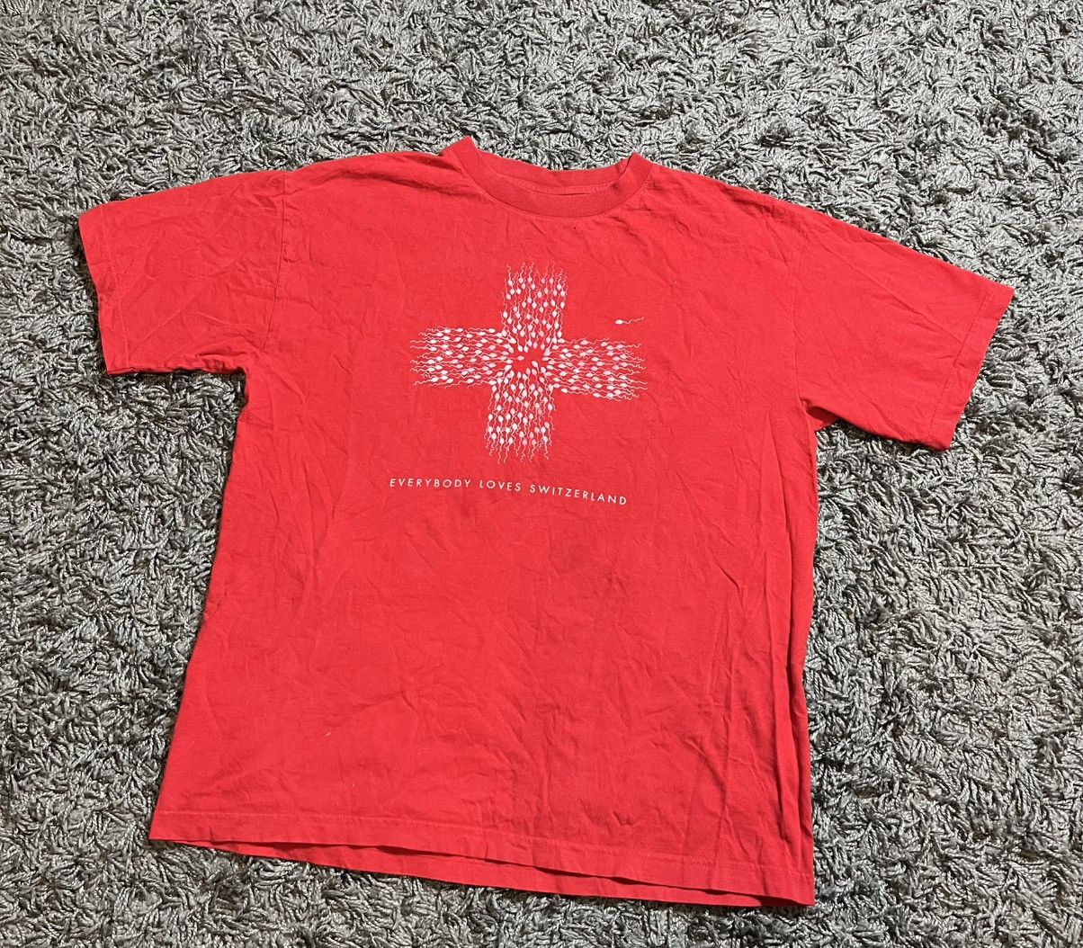 Vintage SPERMATOZOON HUMOR VINTAGE 00s FADED COTON TEE Size US L / EU 52-54 / 3 - 1 Thumbnail