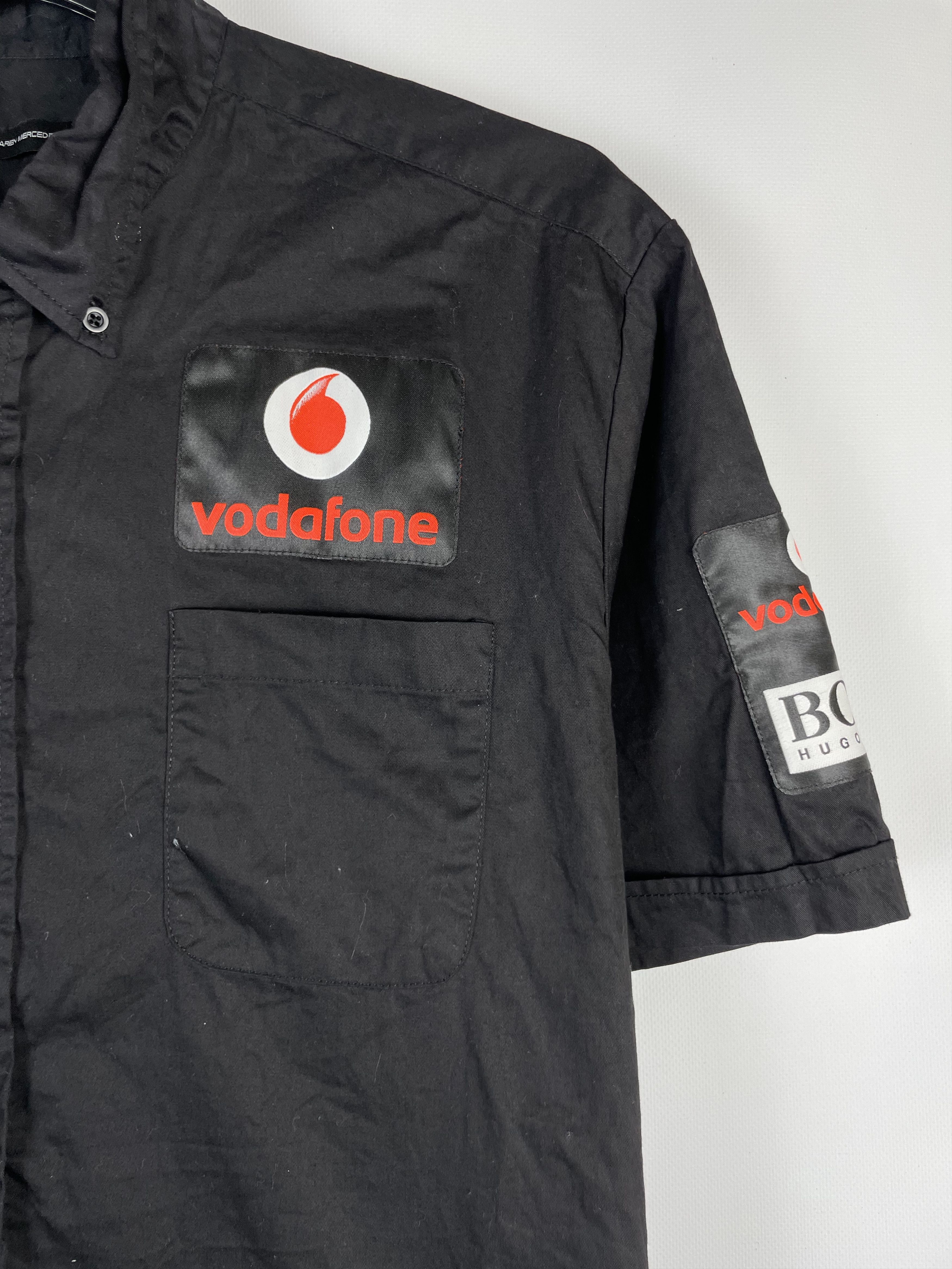 Mercedes-Benz × Vintage MERCEDES Benz McLaren Vodafone Racing Sports HugoBoss Shirt Size US XL / EU 56 / 4 - 4 Thumbnail