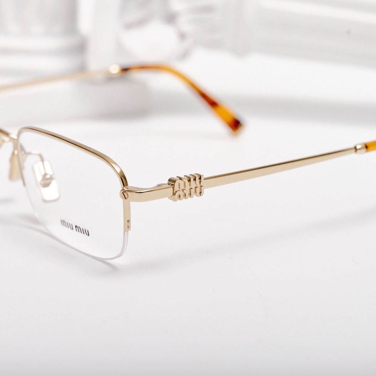 Miu Miu MIU MIU 0MU 52WV ZVN1O1 GLASSES Size ONE SIZE - 3 Thumbnail