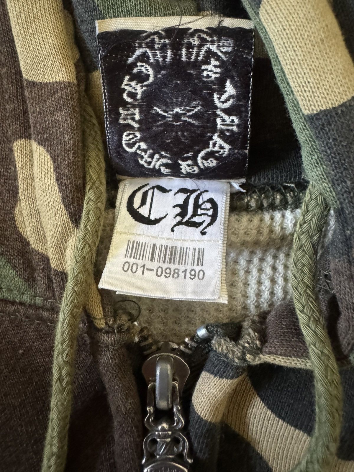 Chrome Hearts Chrome Hearts Camouflage Cross Patch Thermal Hoodie Size US L / EU 52-54 / 3 - 5 Thumbnail