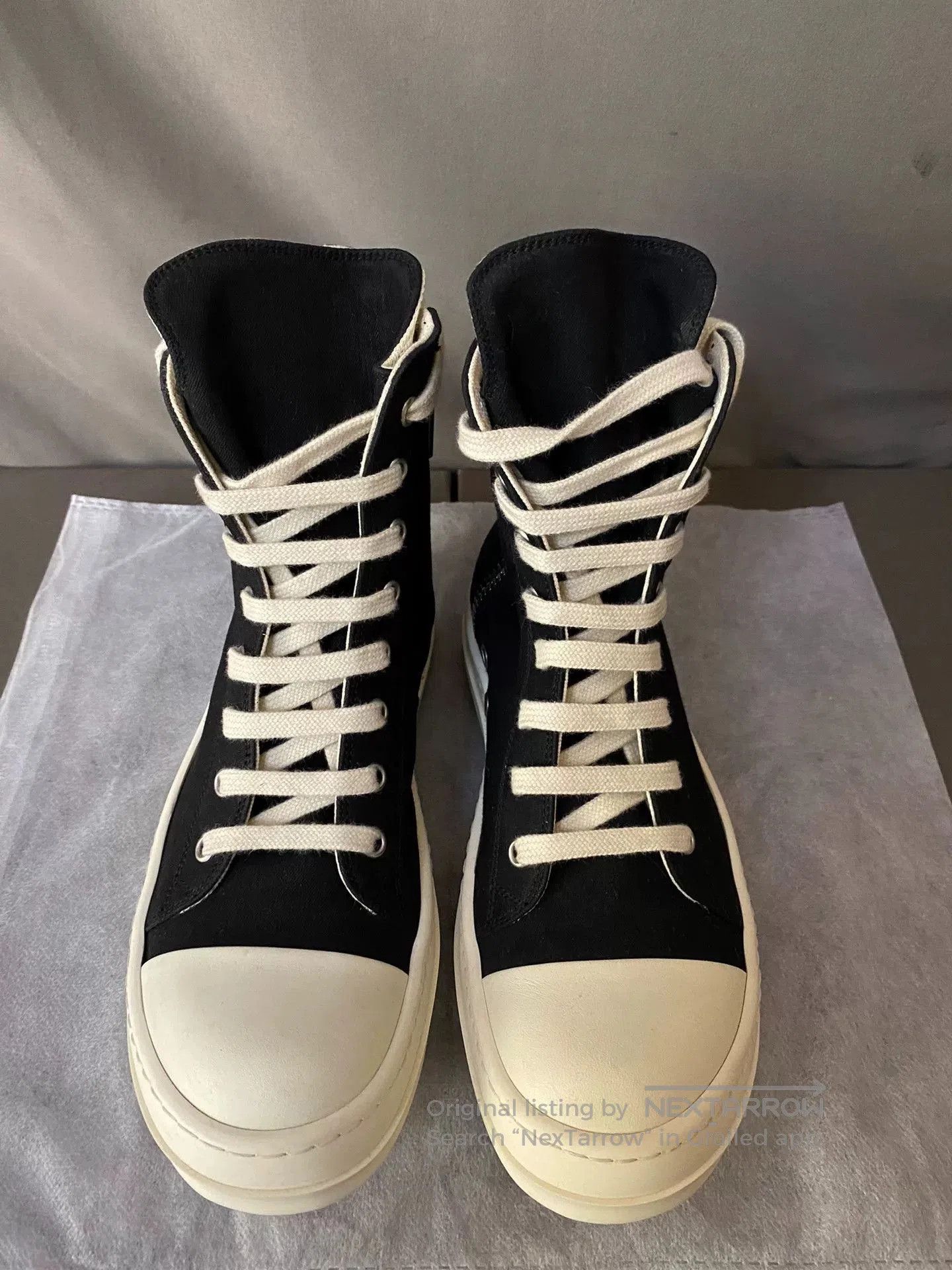Rick Owens Rick Owens DRKSHDW Canvas Sneakers 36.5. Size US 5.5 / IT 35.5 - 2 Thumbnail