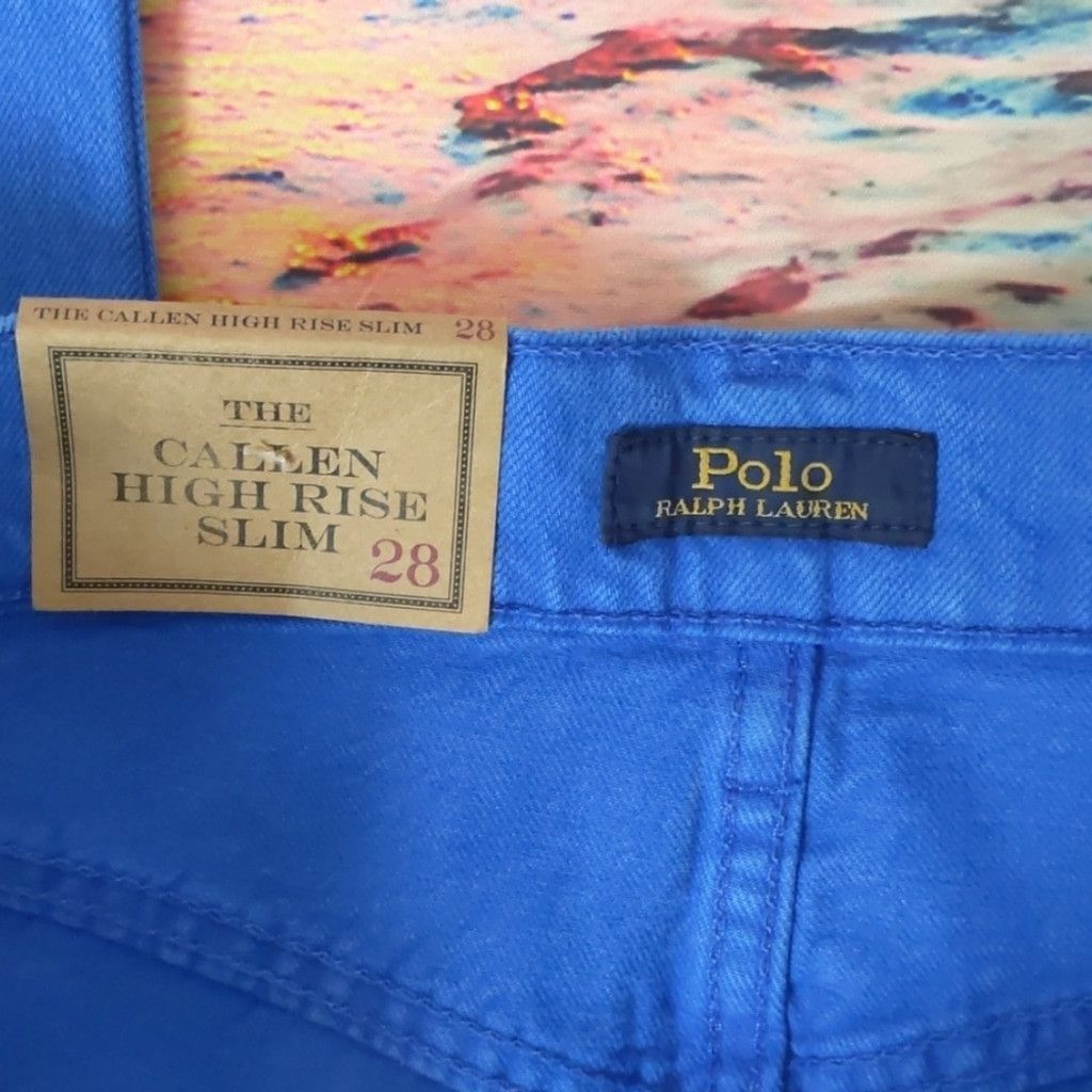 Polo Ralph Lauren POLO BY RALPH LAUREN callen high rise slim jeans 28 Size 28" / US 6 / IT 42 - 2 Thumbnail