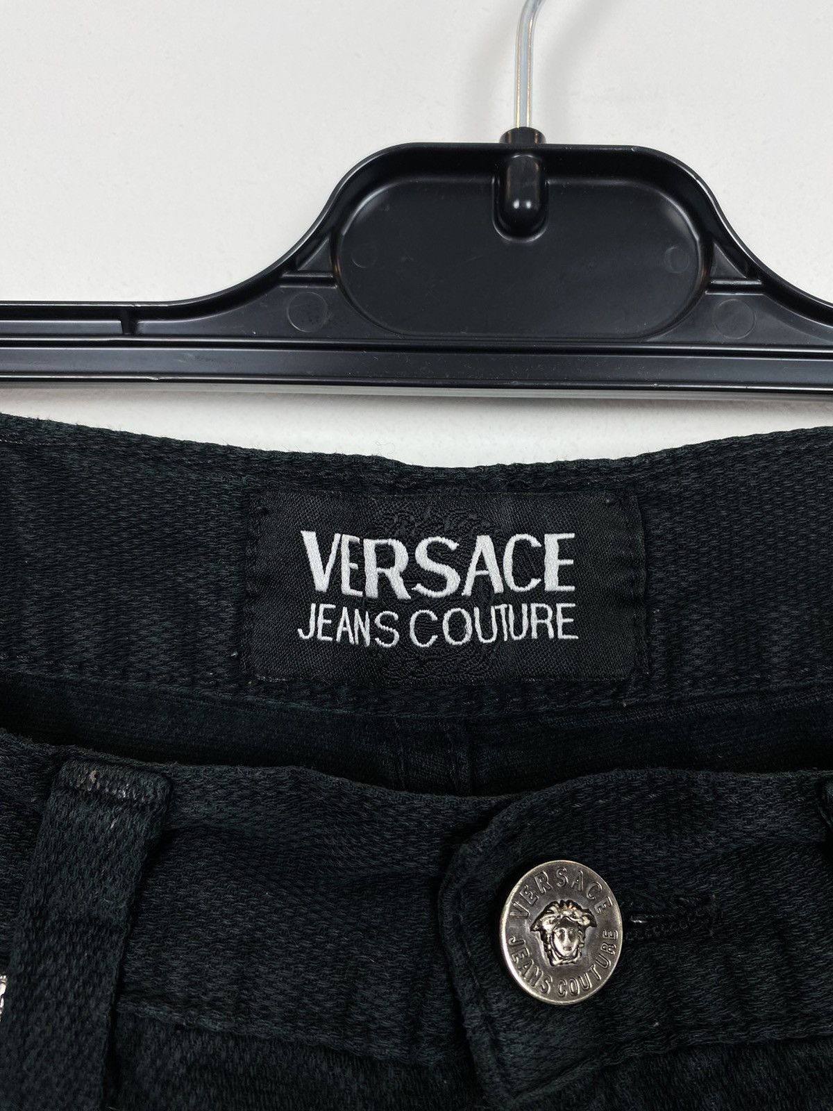 Versace Jeans Couture Vintage Versace Jeans Couture Black Jeans Denim Y2K Size US 30 / EU 46 - 3 Thumbnail