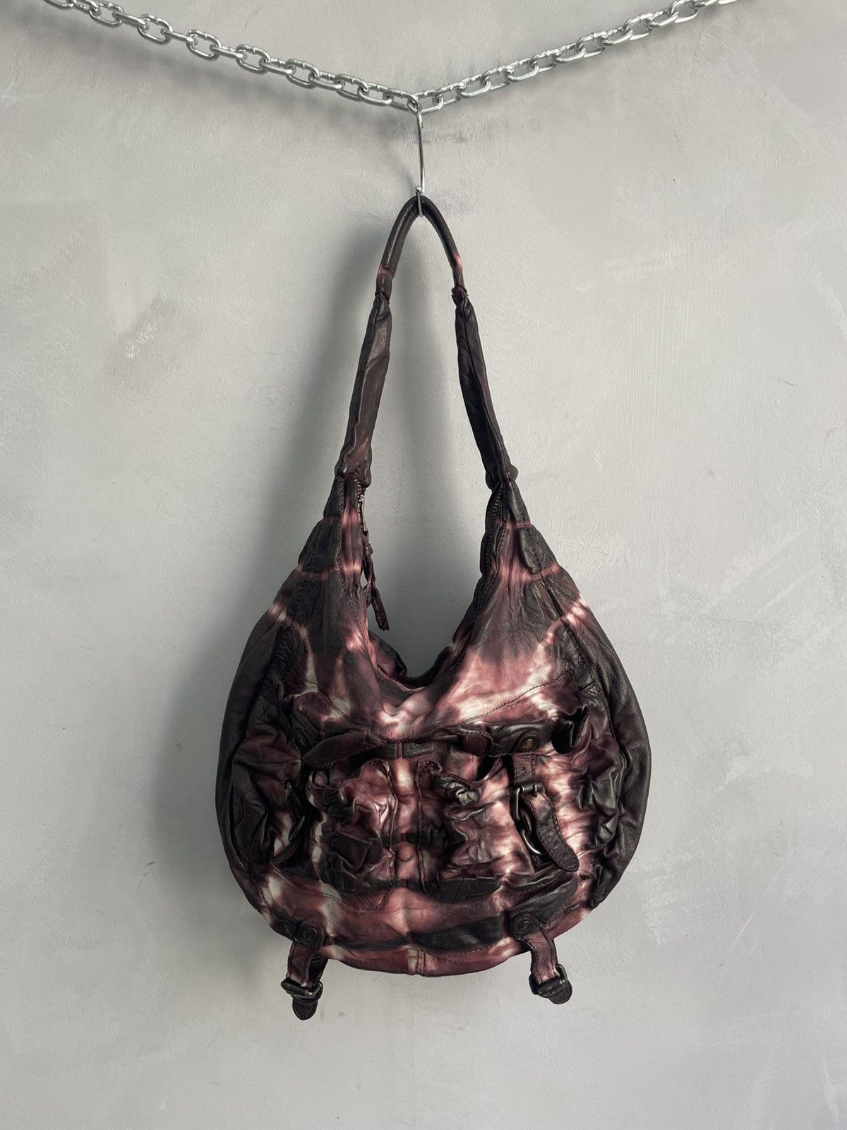 Allsaints Rare multipocket all saints leather Kmrii style bag Size ONE SIZE - 1 Thumbnail